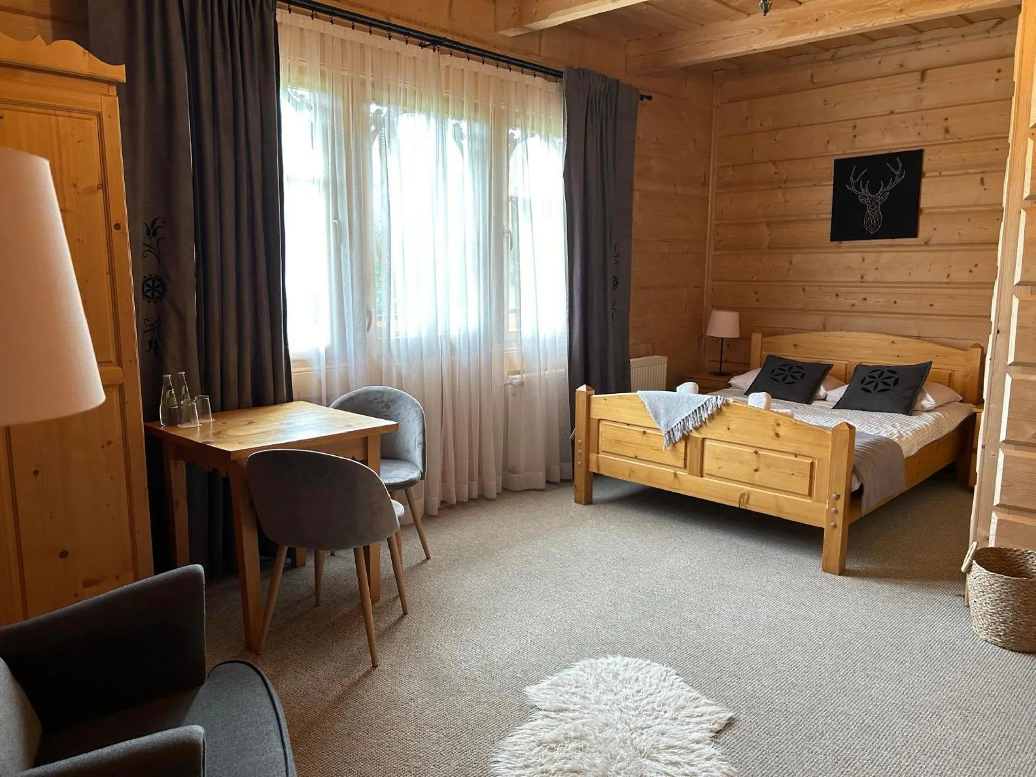 Photo of the whole room, Bed in Willa Płazówka Białczańska