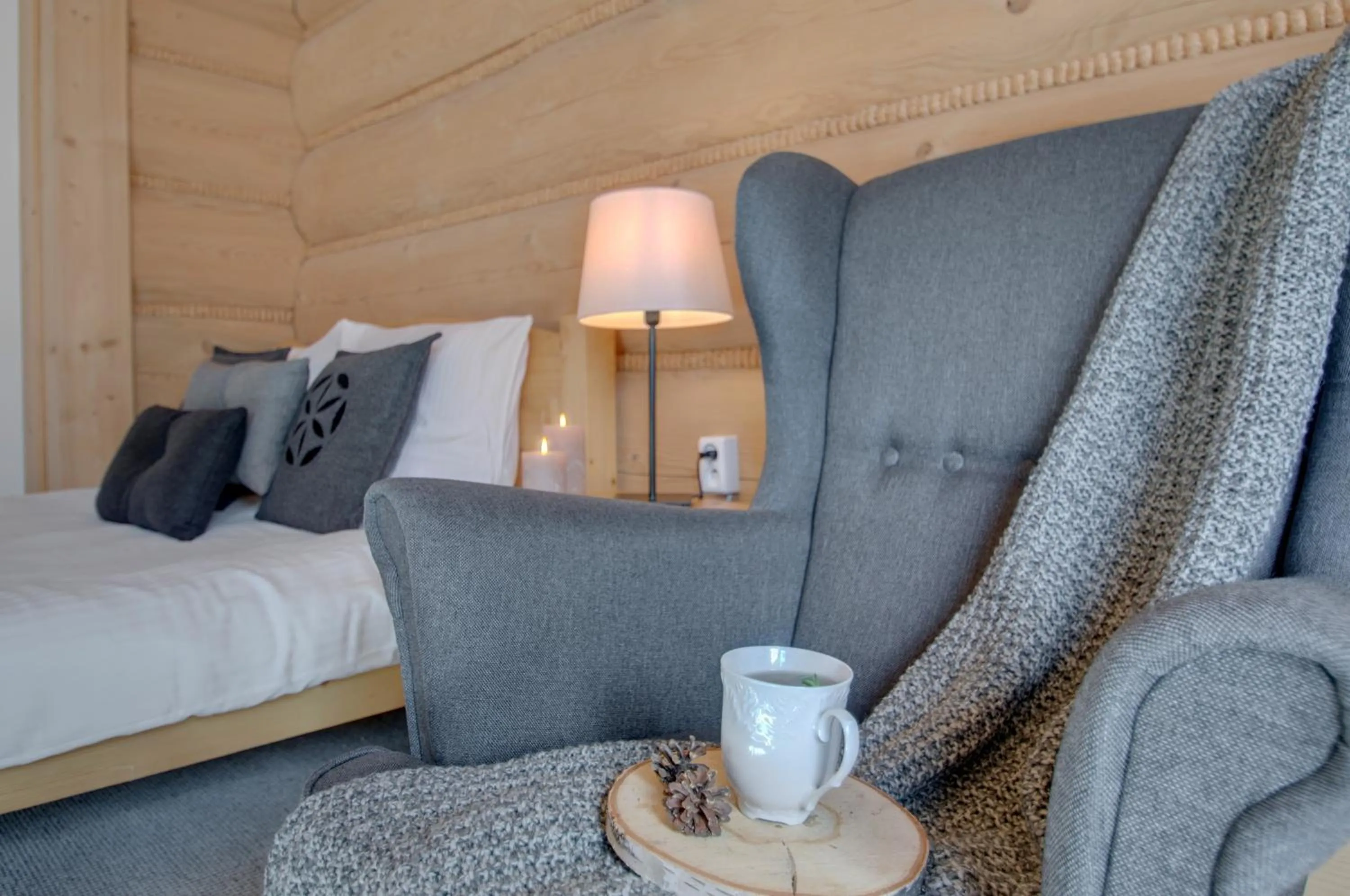 Photo of the whole room, Bed in Willa Płazówka Białczańska