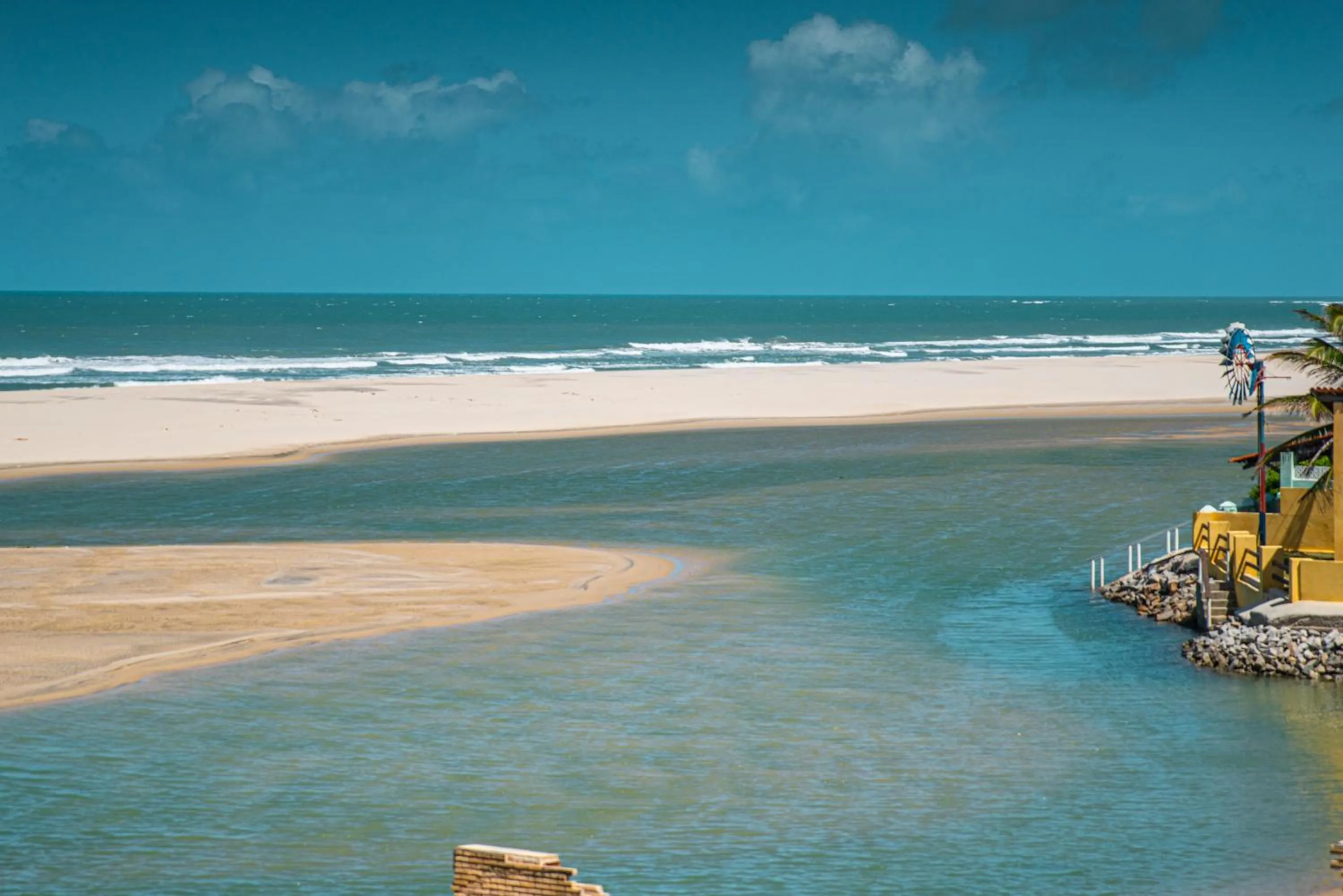 Sea view in Jangadeiro Praia Hotel Resort - Parque Aquático e Pé na Areia