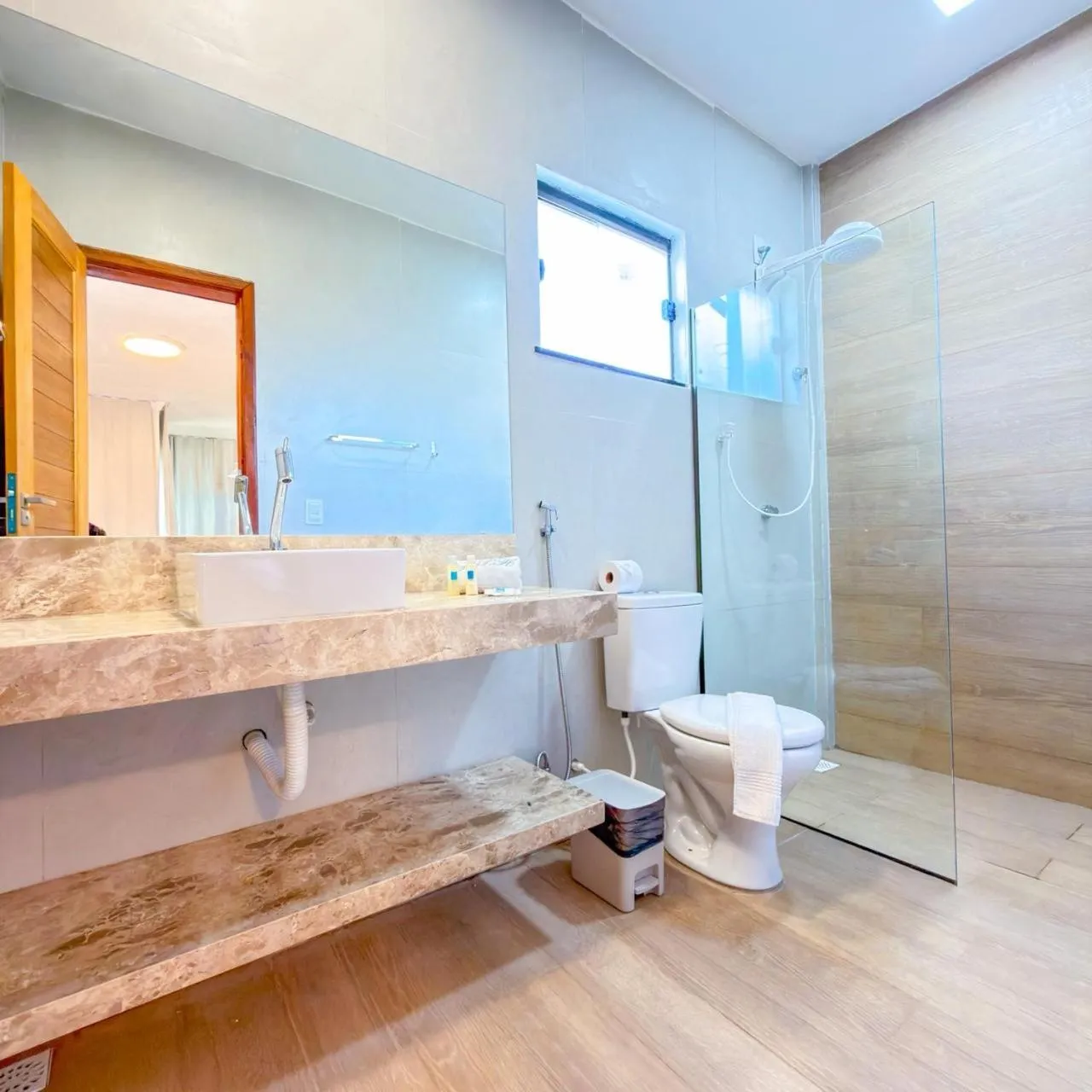 Shower in Jangadeiro Praia Hotel Resort - Parque Aquático e Pé na Areia