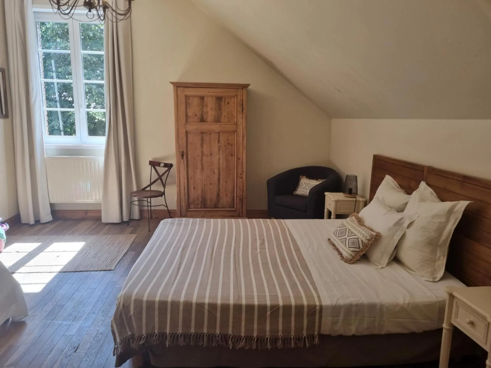 Bedroom, Bed in Ferme de l'Abbaye