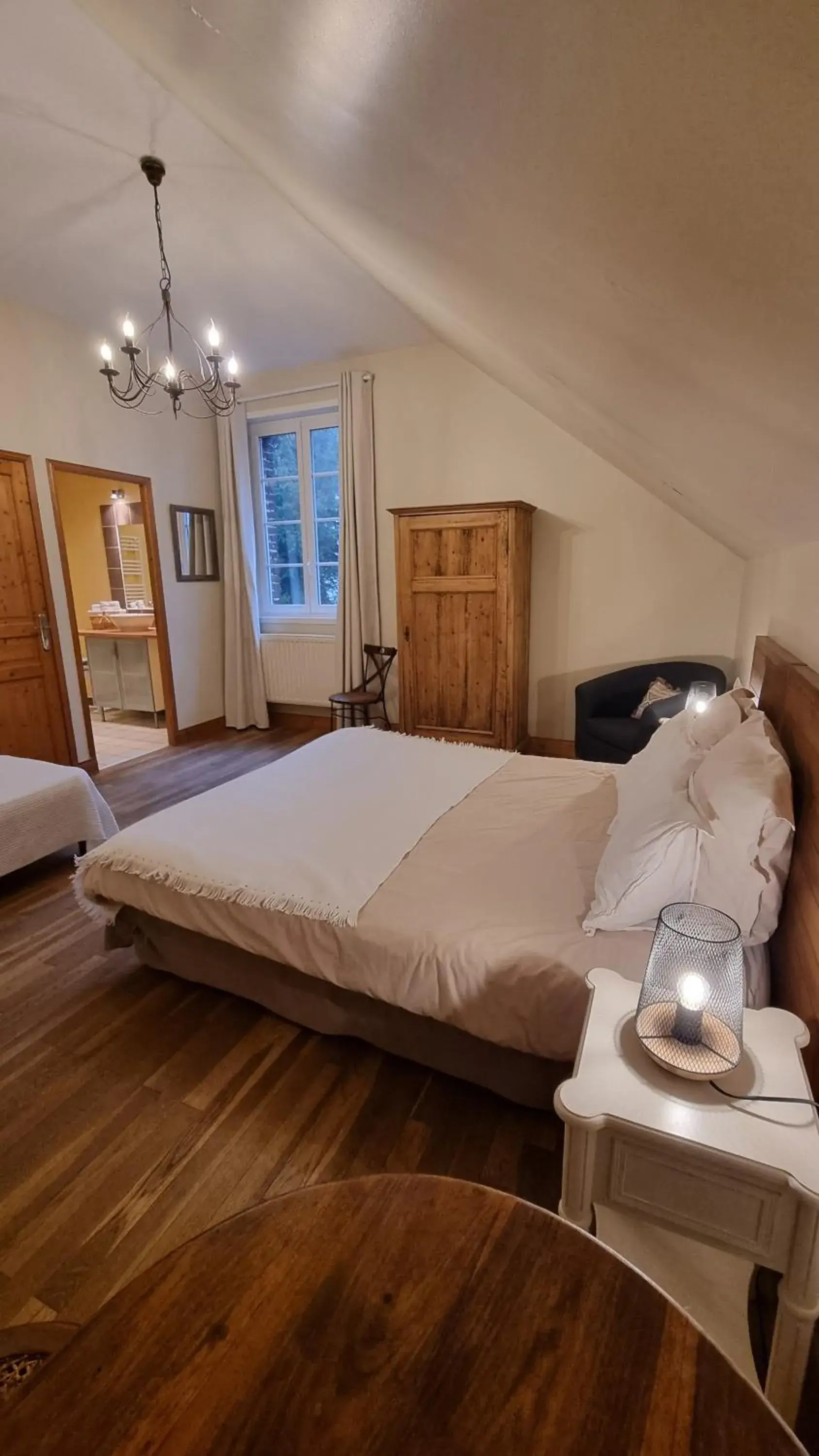 Double Room with Garden View in Ferme de l'Abbaye Double Room with Garden View in Ferme de l'Abbaye