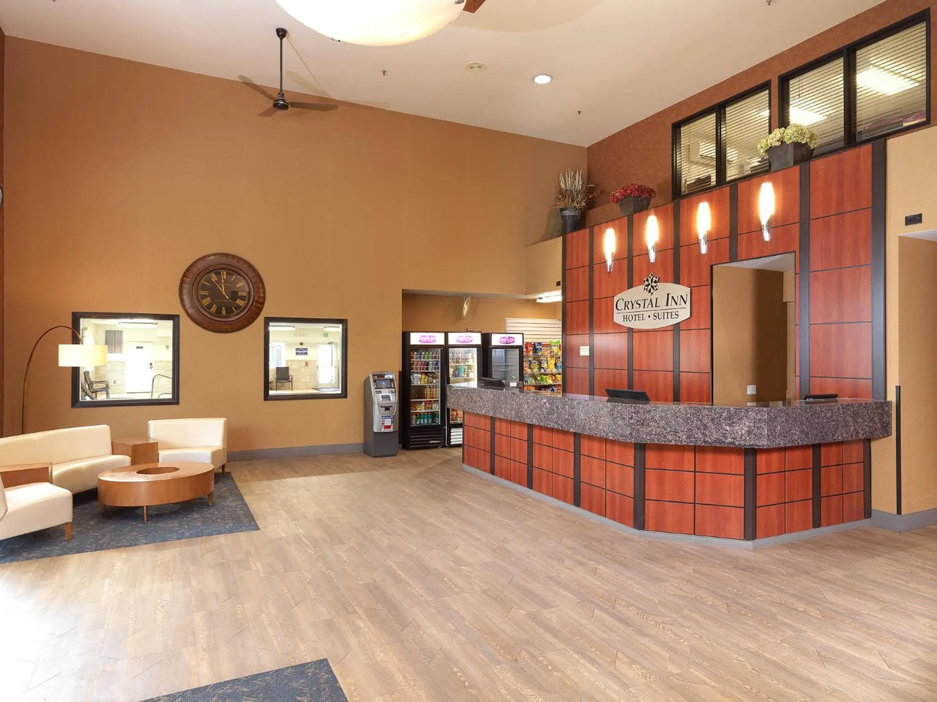 Lobby or reception in Crystal Inn Hotel & Suites - West Valley City