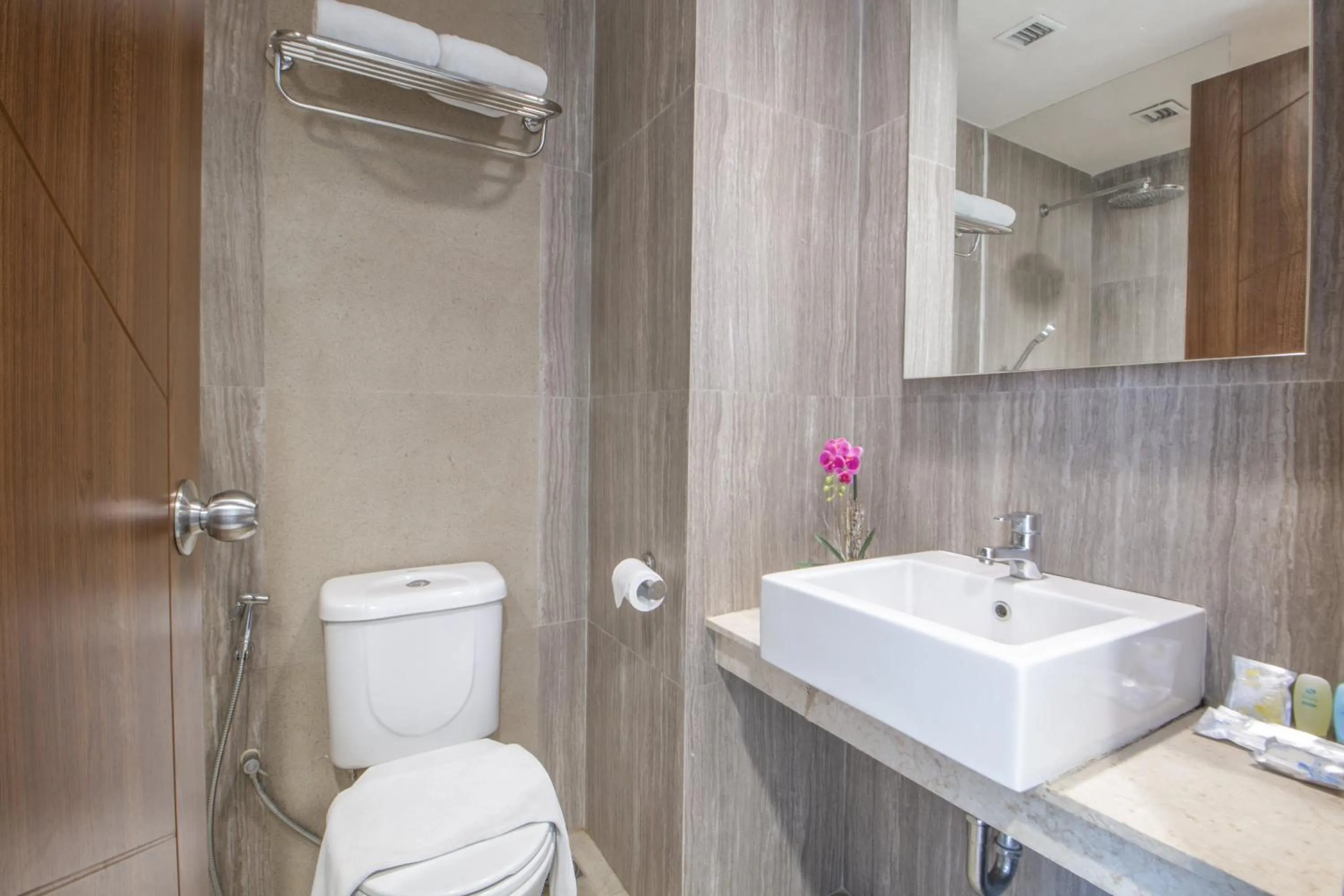 Bathroom in Solaris Hotel Malang