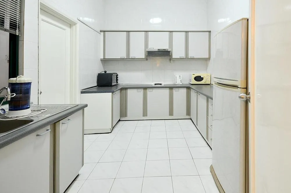 Kitchen or kitchenette in Jetty Suites Apartments
