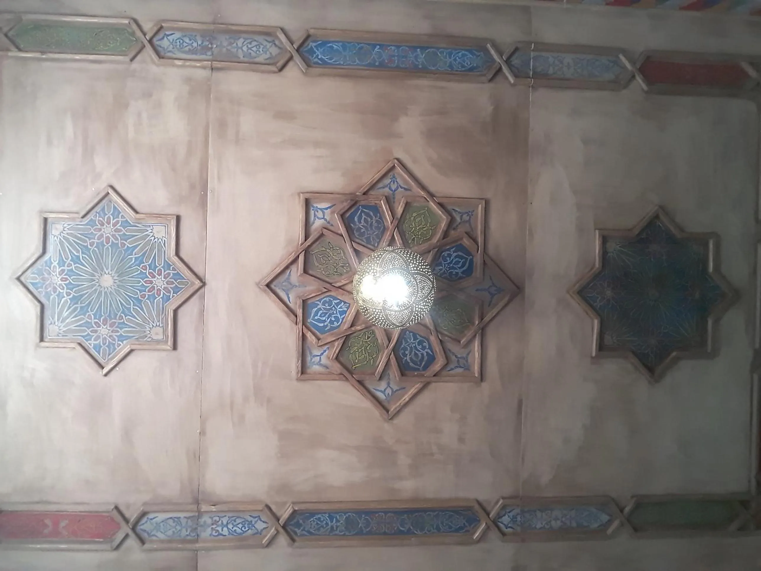 Decorative detail in Hotel Anaia