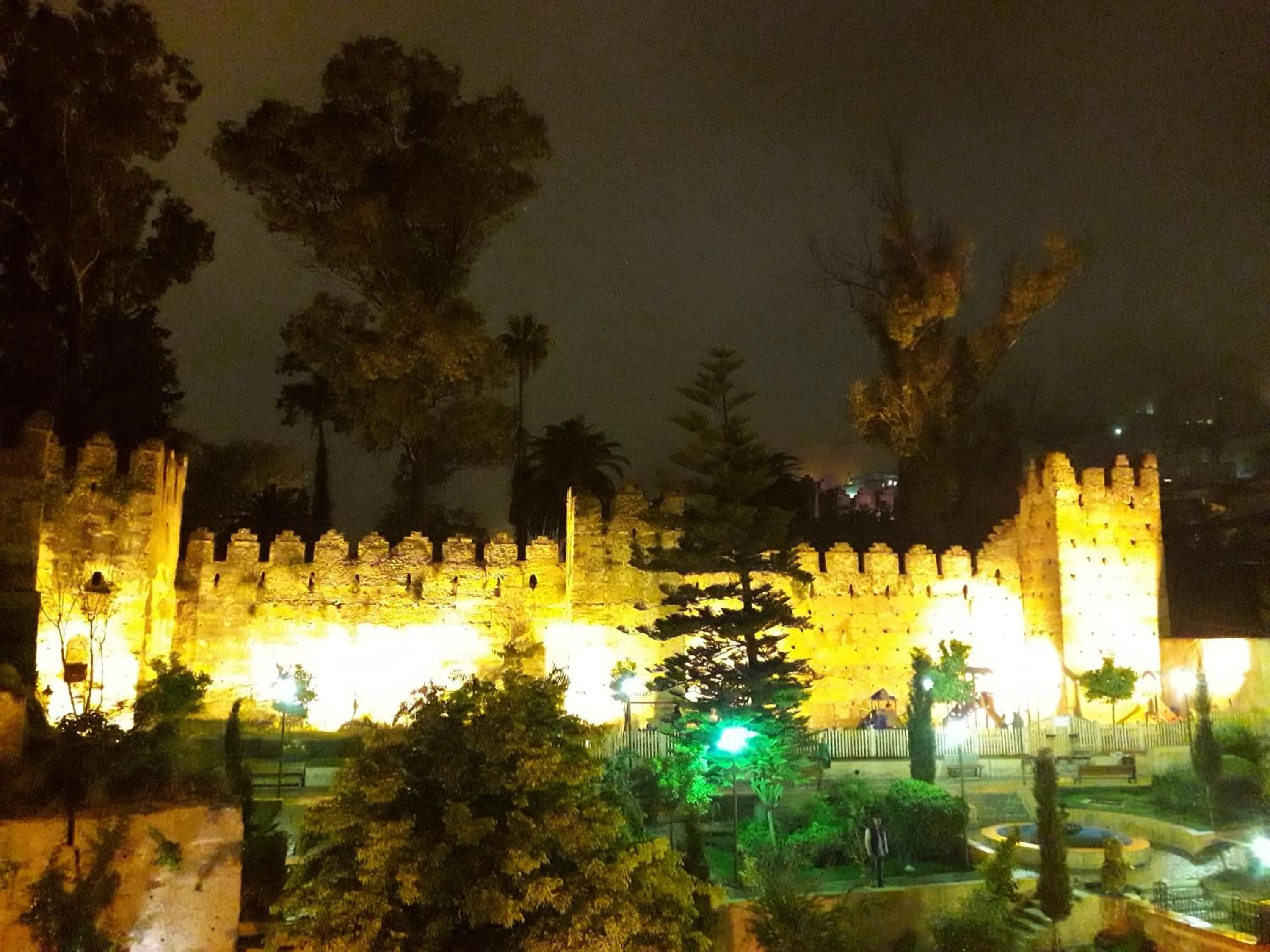 Garden view in Hotel Anaia