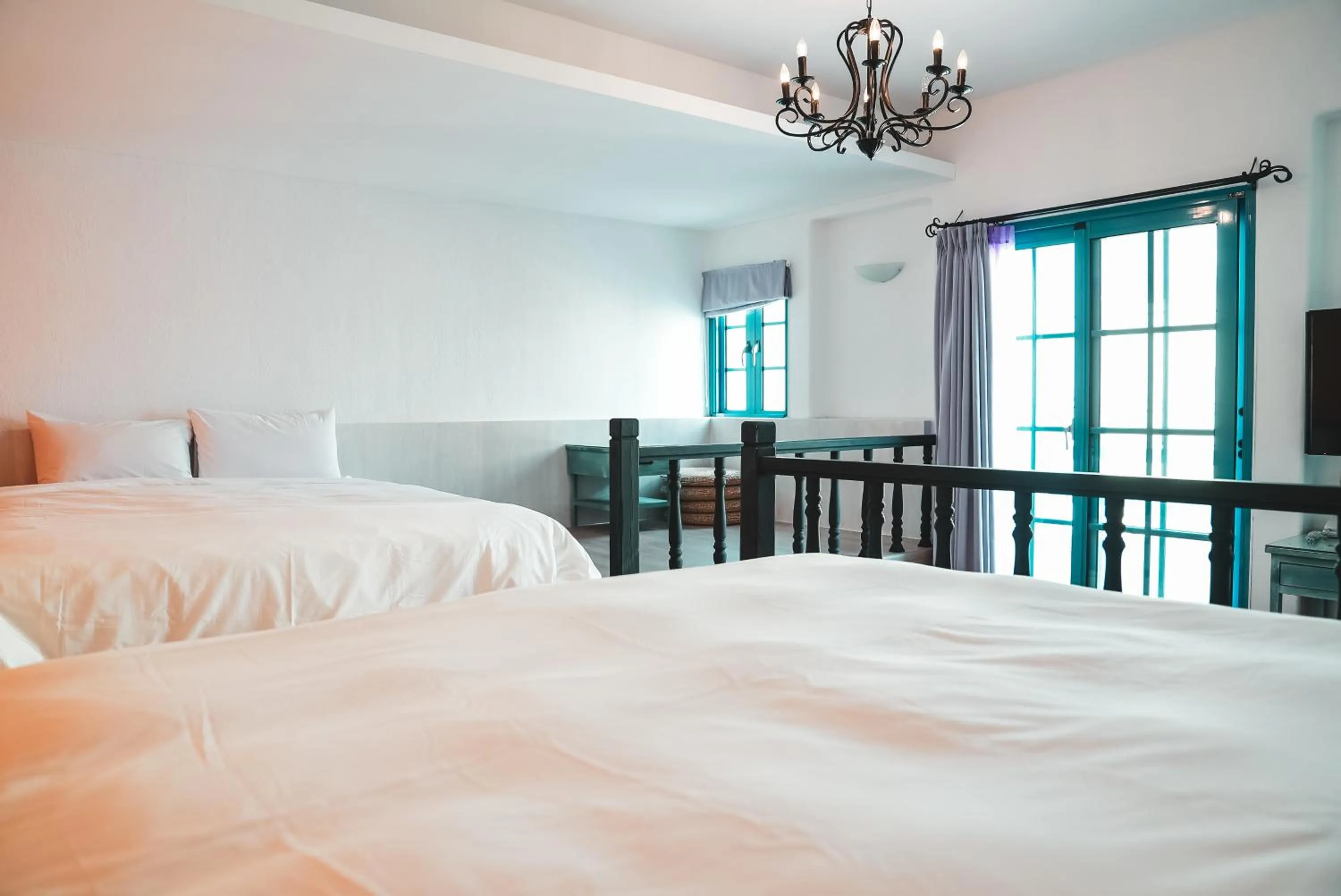 Bed in Bethlehem B&B Kenting