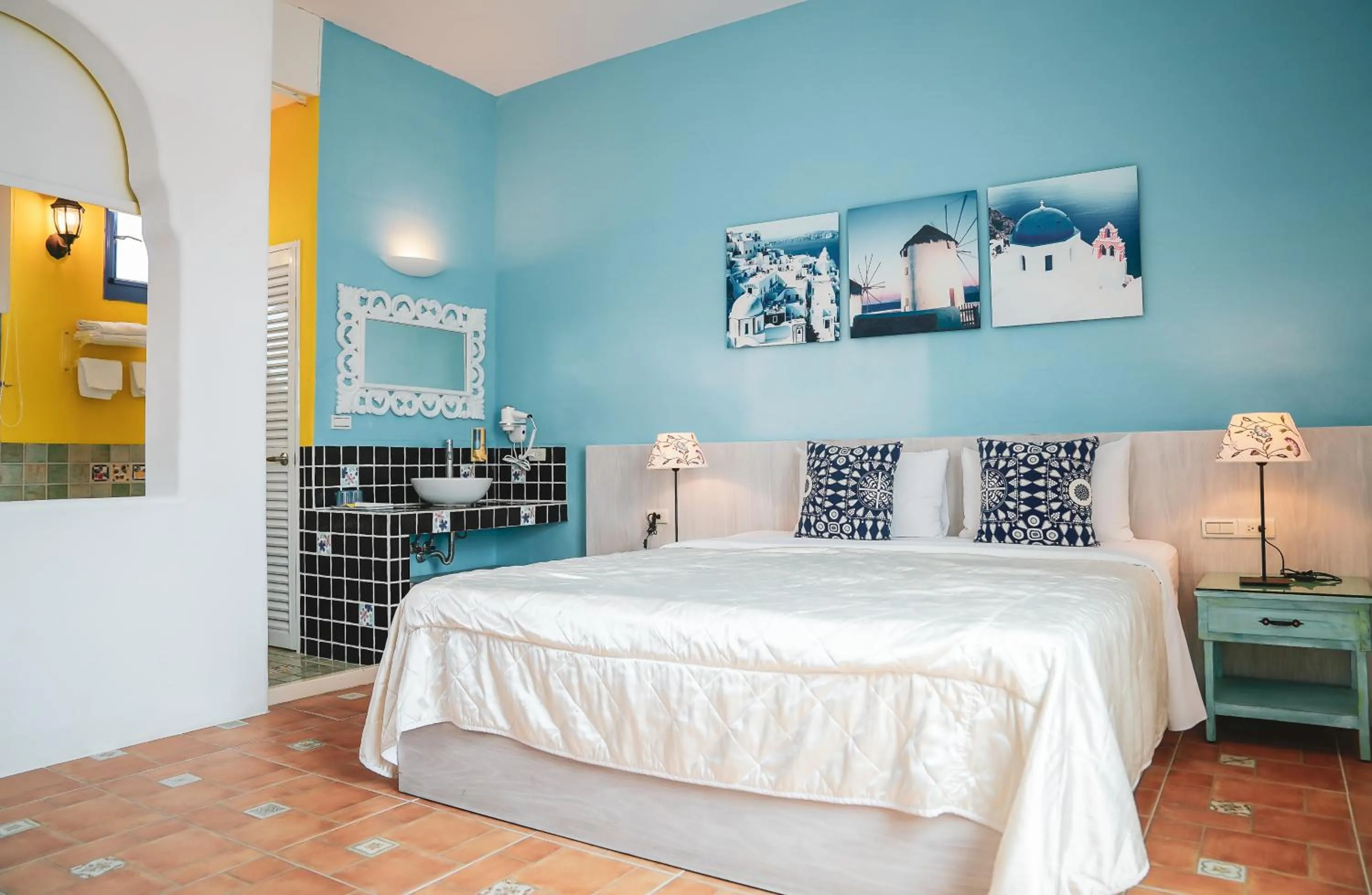 Bed in Bethlehem B&B Kenting