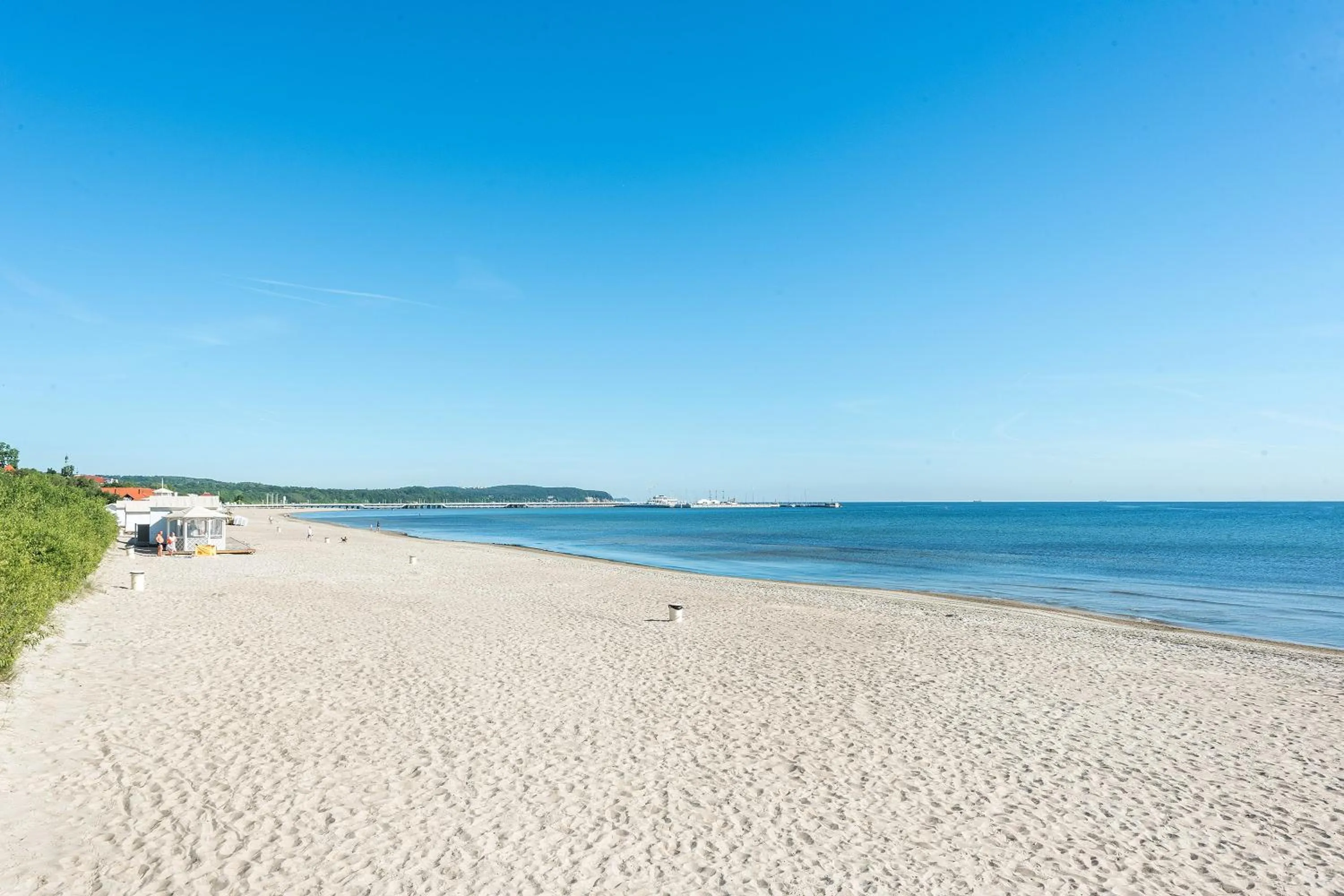 Beach in Meduza Sopot