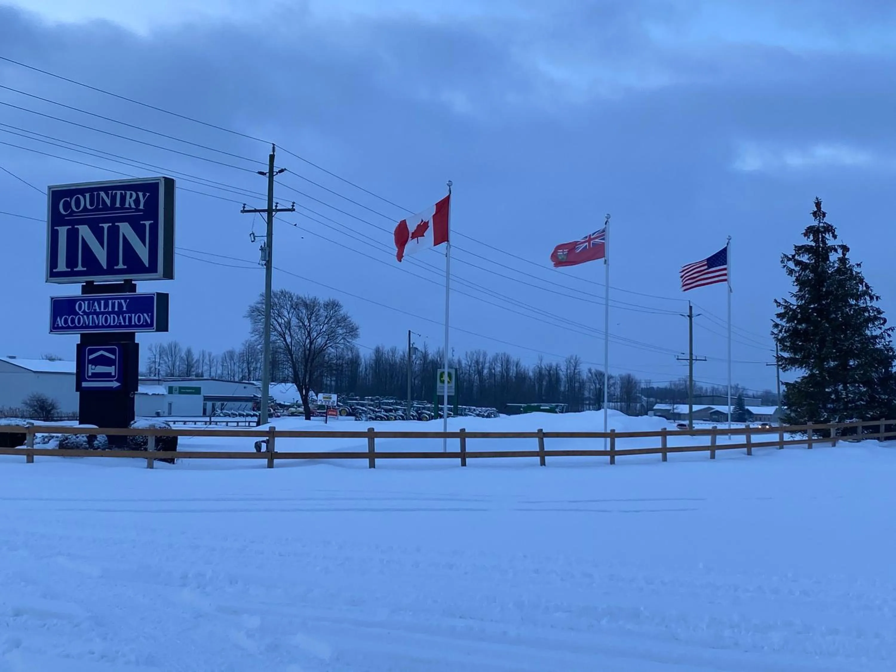 Winter in Country Inn Listowel