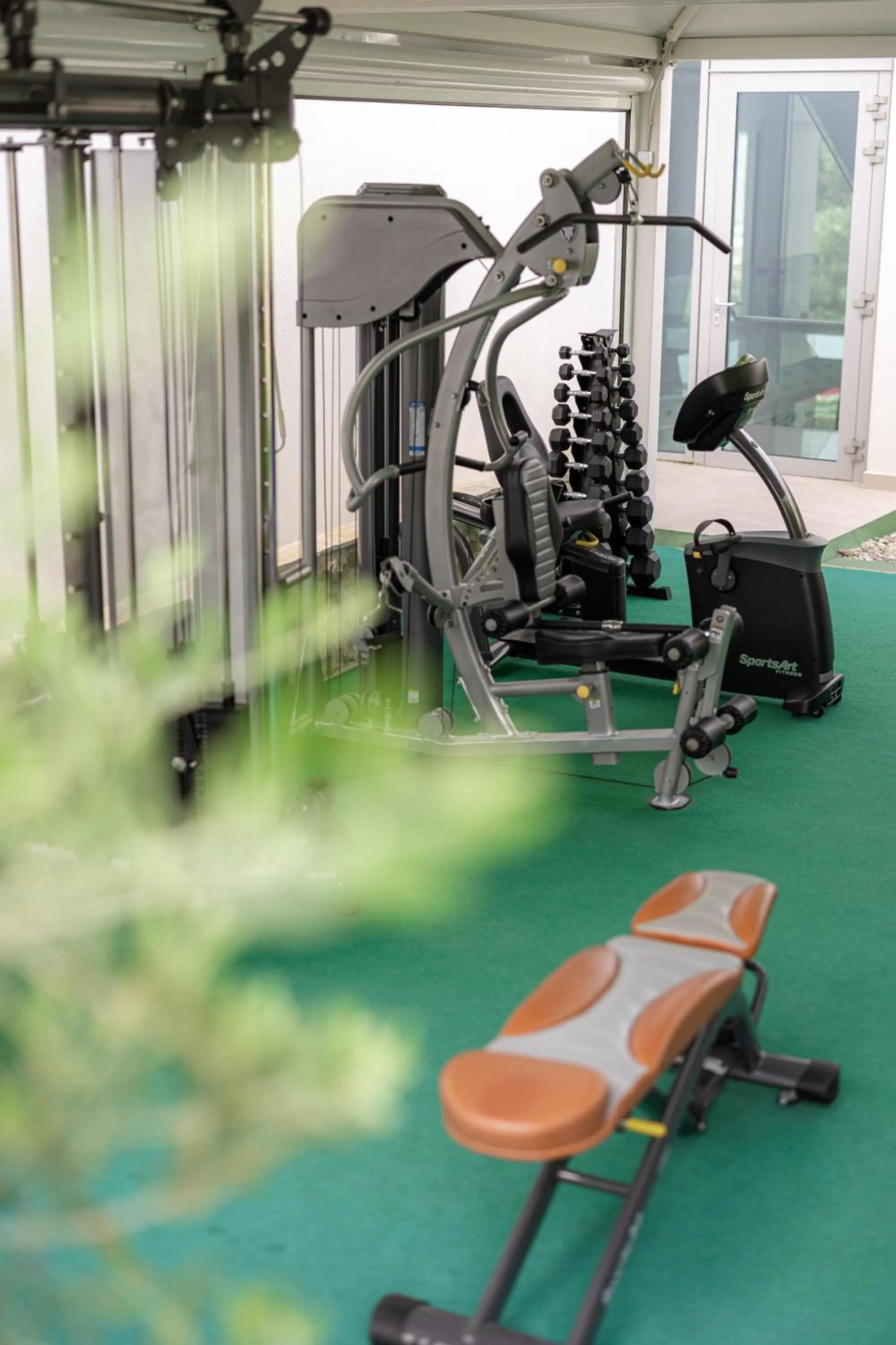 Fitness centre/facilities in Aparthotel Joel