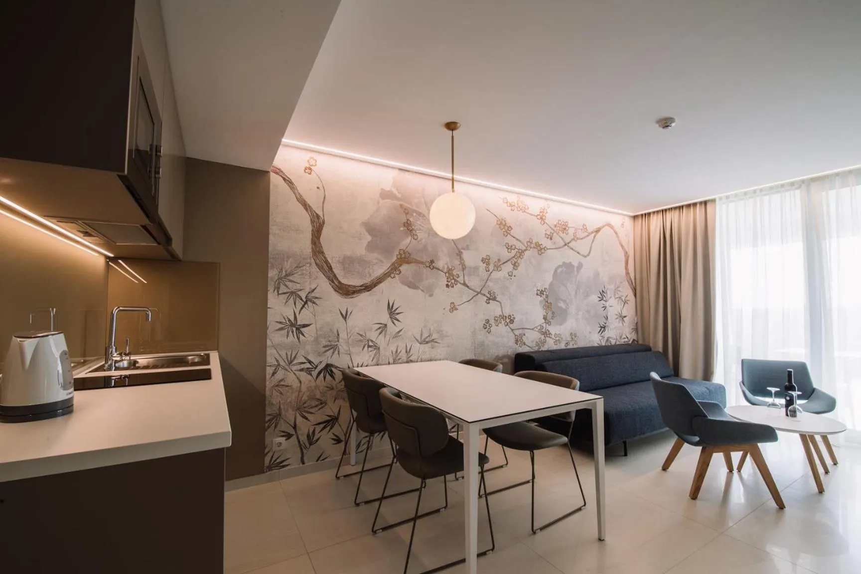 Living room in Aparthotel Joel