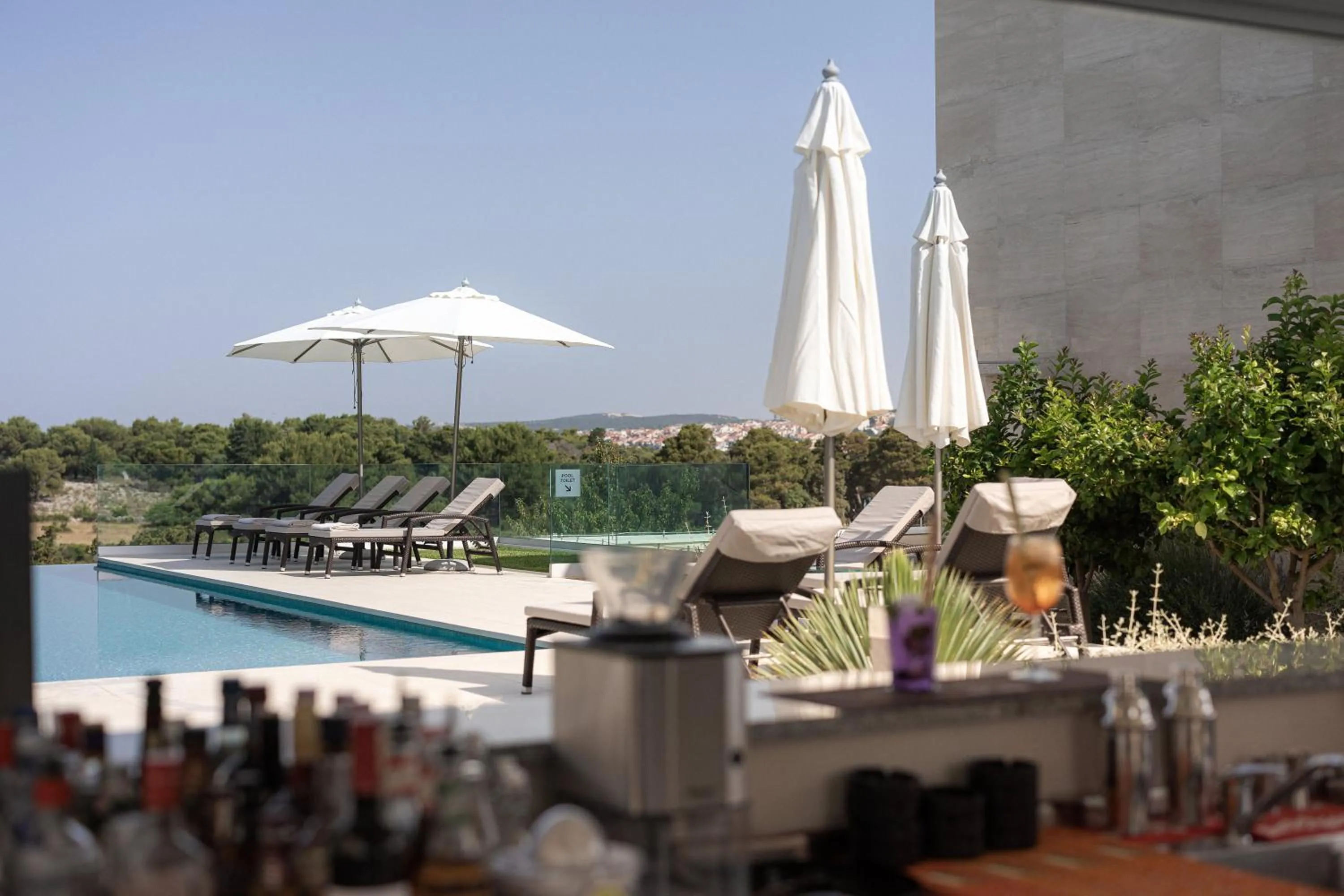 Swimming pool in Aparthotel Joel