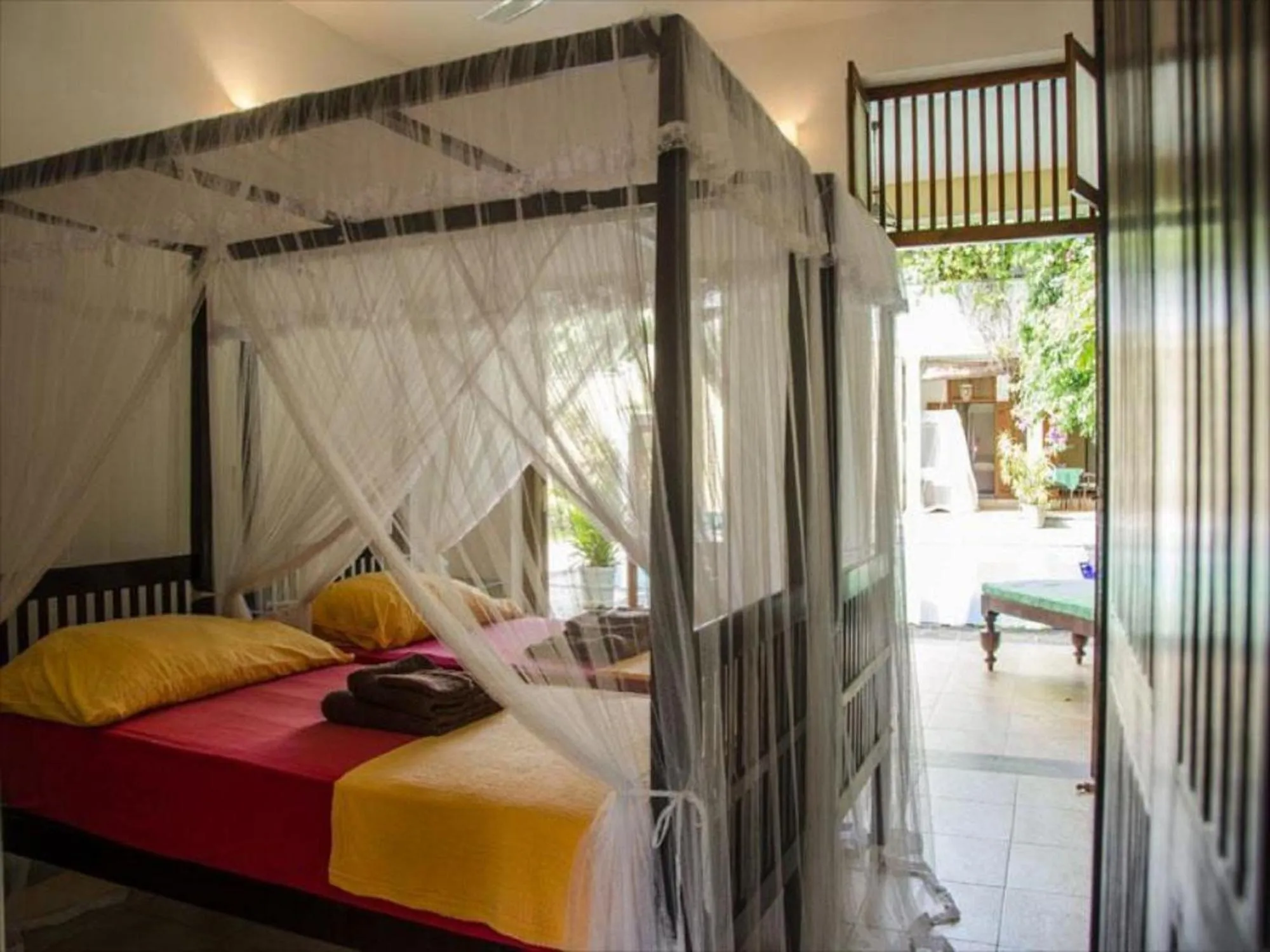 Bedroom, Bed in Villa Tara