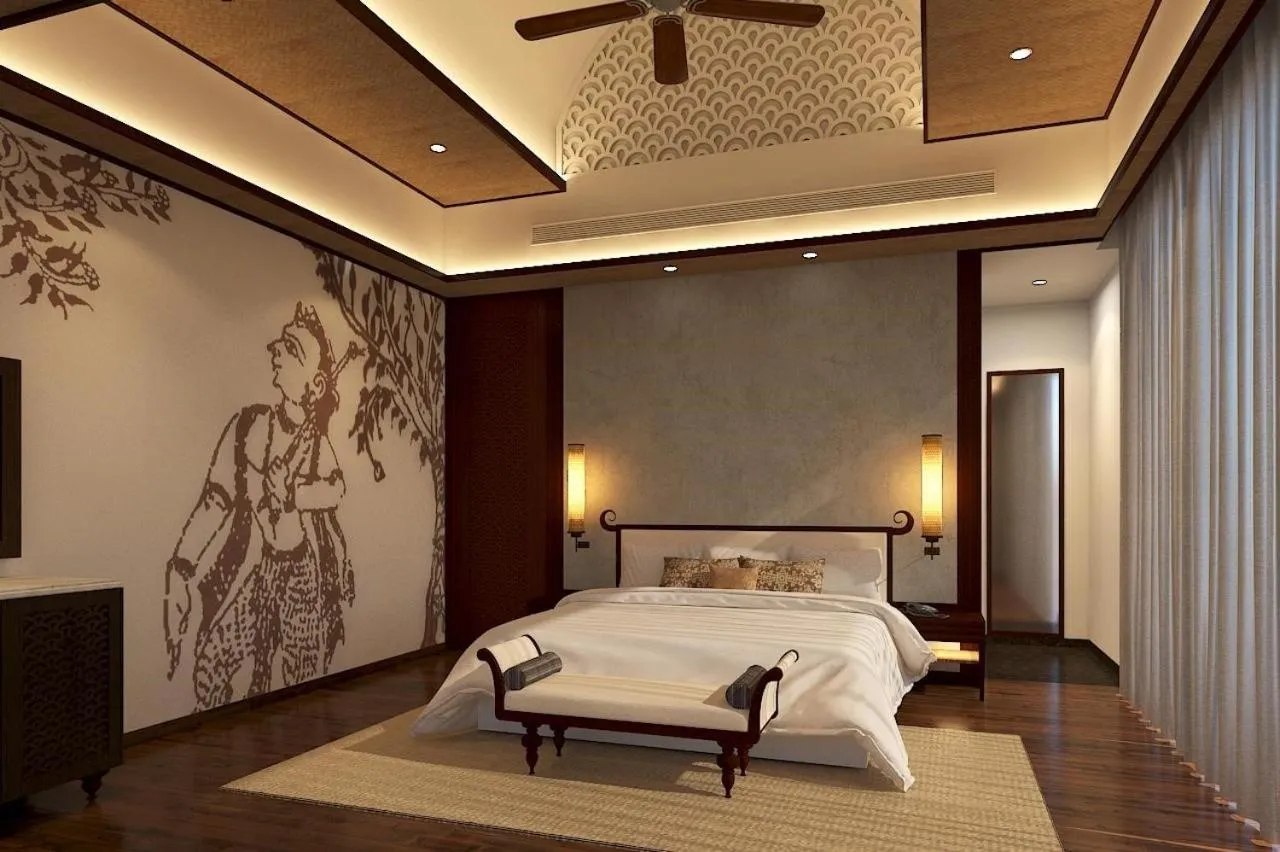 Bed in Taj Bekal Resort & Spa, Kerala