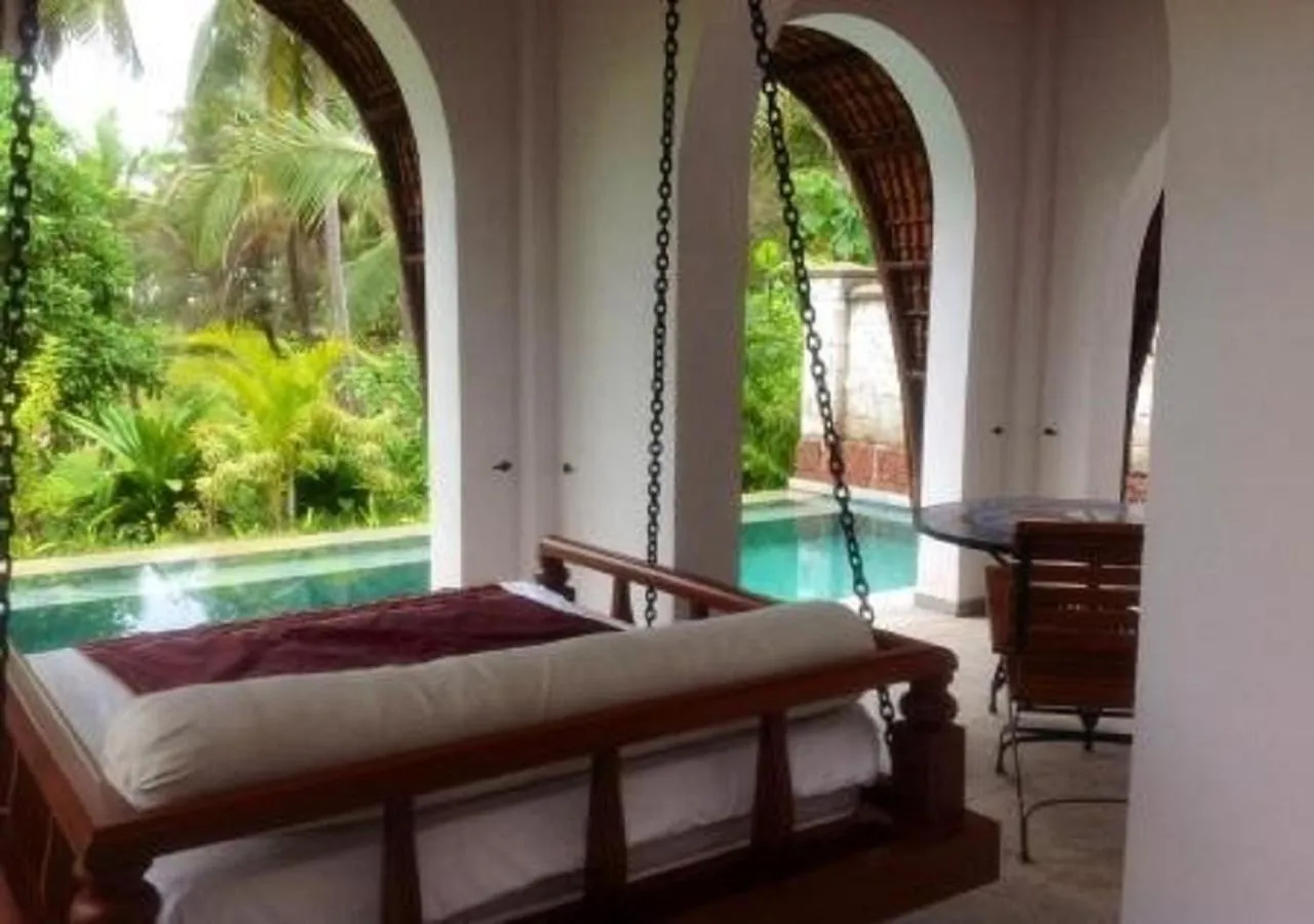 Patio, Bed in Taj Bekal Resort & Spa, Kerala