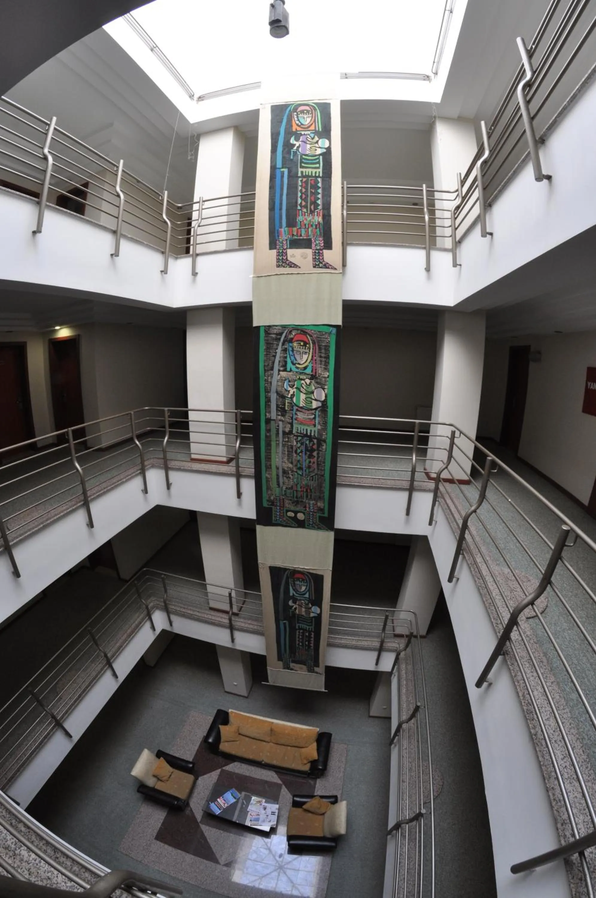 Decorative detail in Çanak Hotel