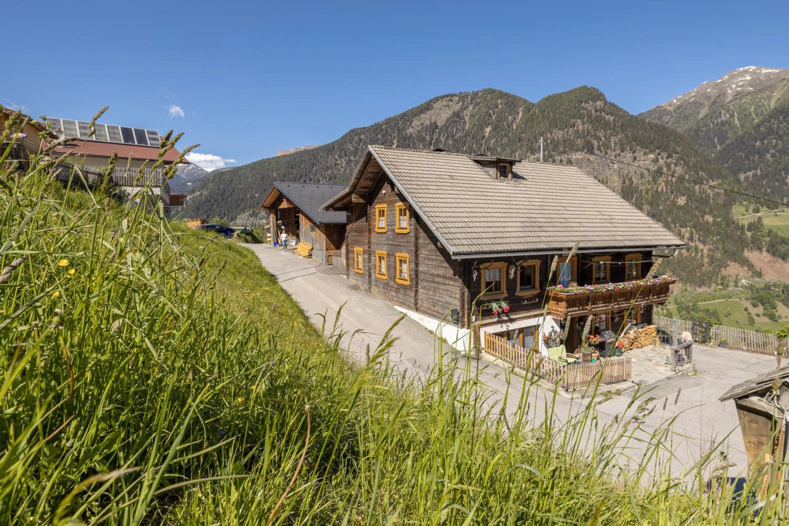 Property building in Ferienwohnung Suntinger