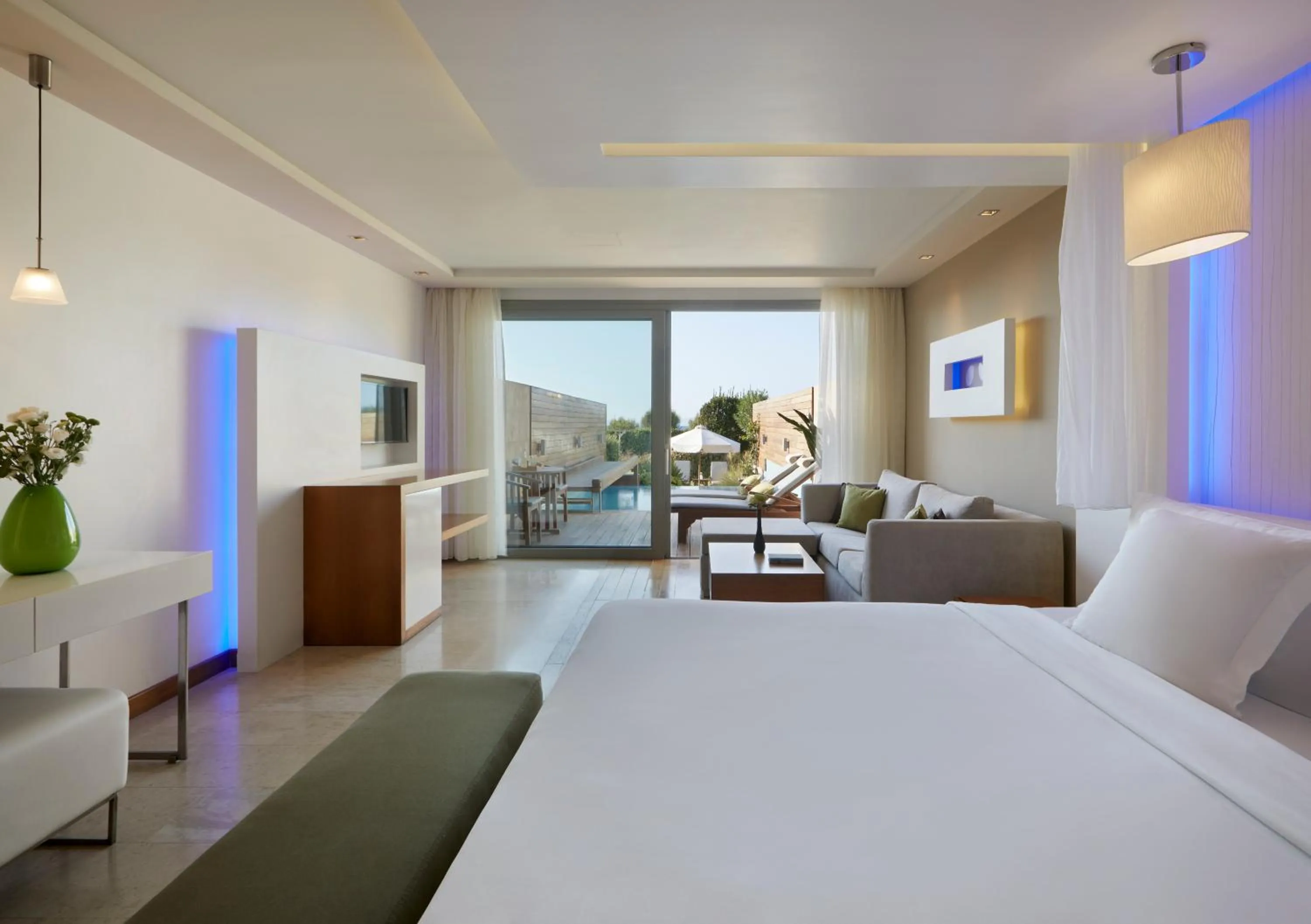 Bedroom in Elite Suites by Rhodes Bay
