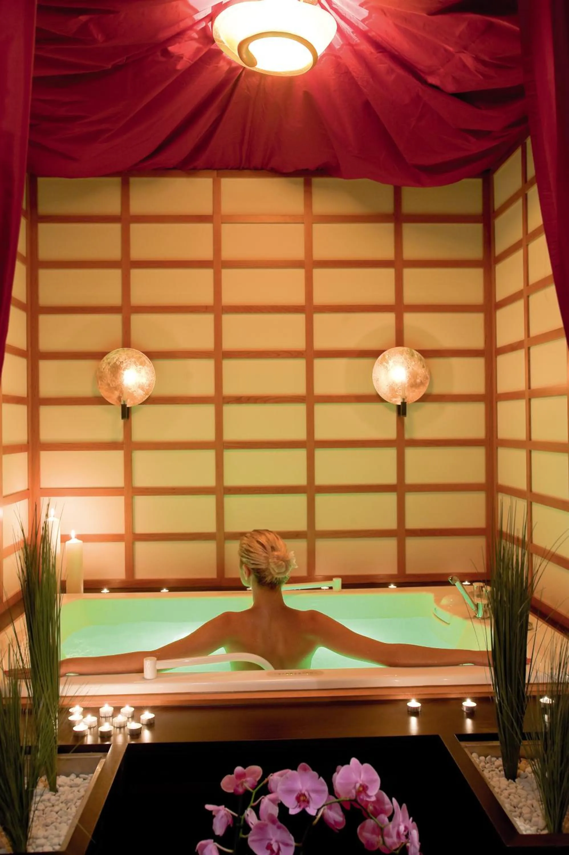 People in Elite Suites by Rhodes Bay