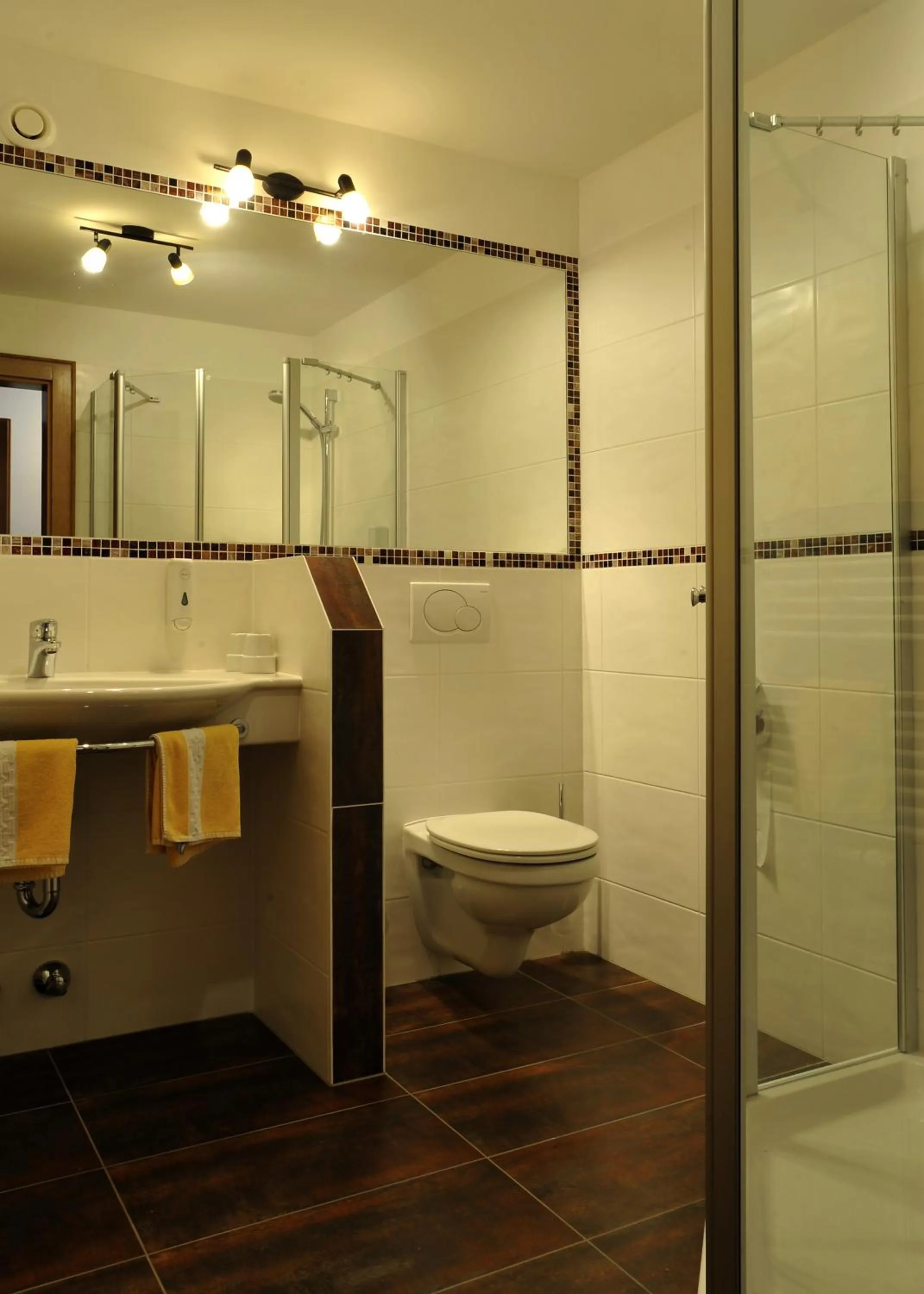 Bathroom in Hotel Post