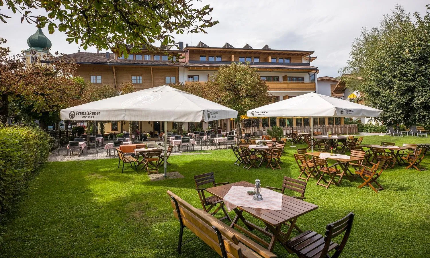 Garden in Hotel Post