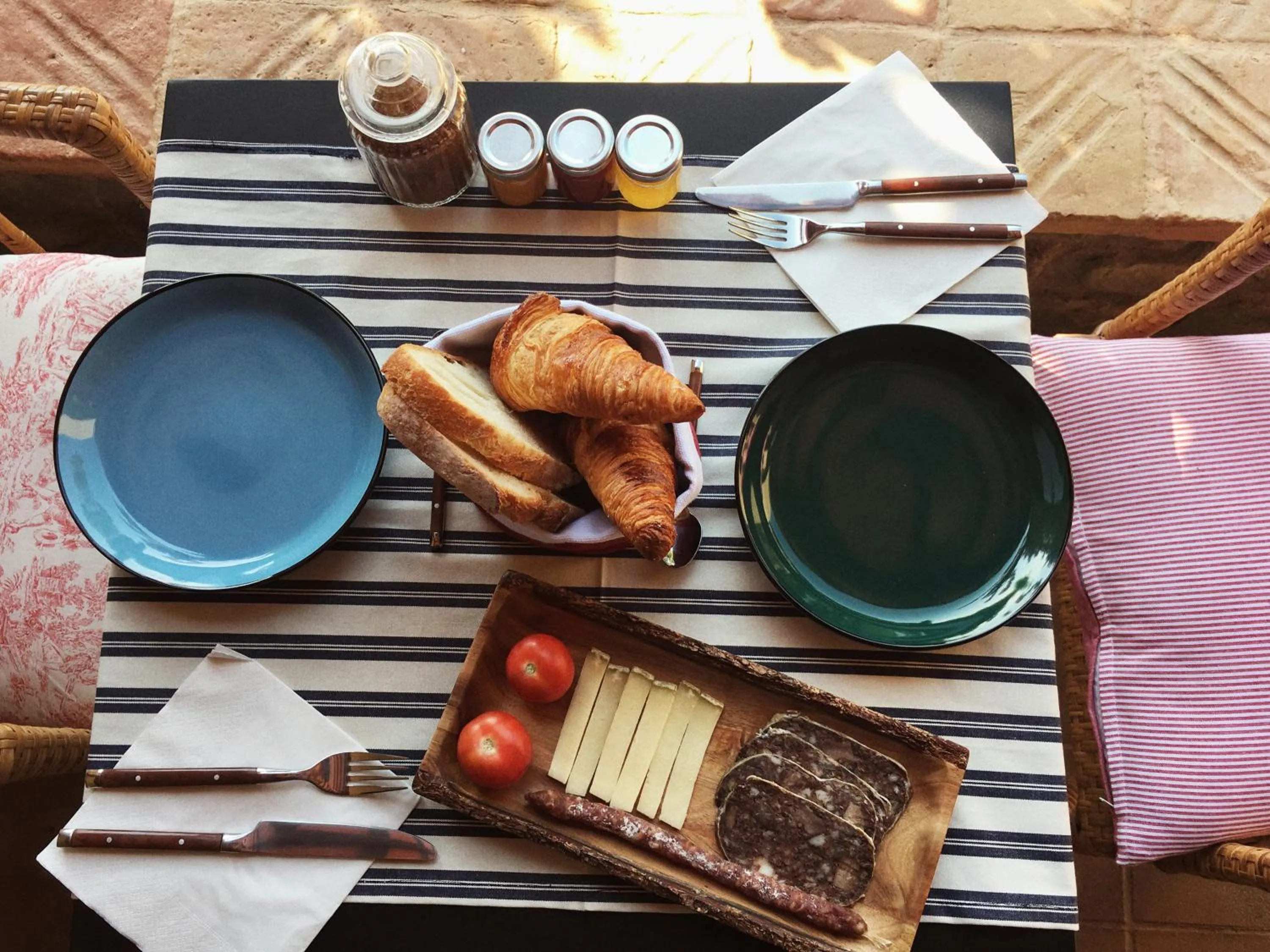 Food close-up in Masia Can Pou