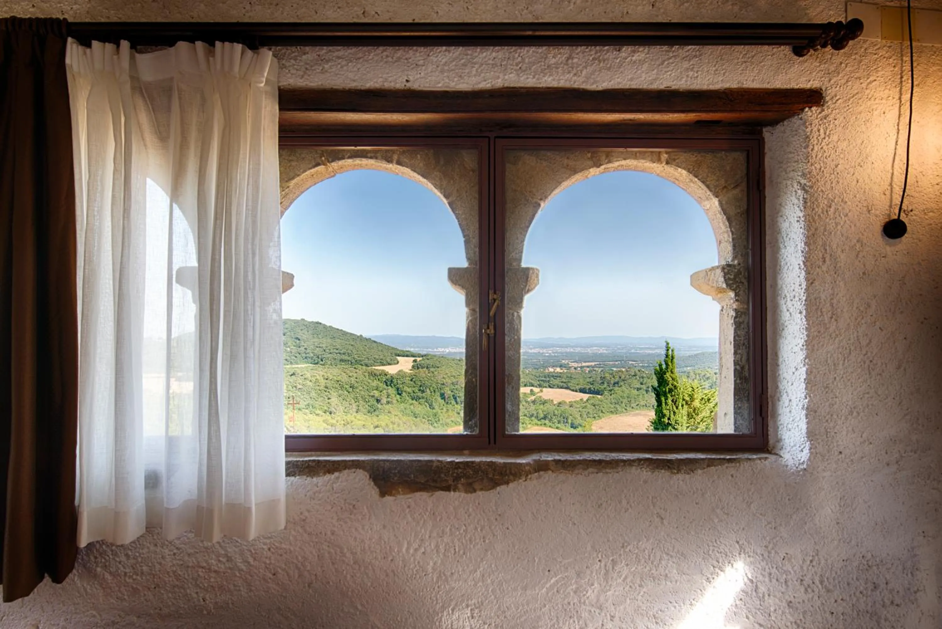 Mountain view in Masia Can Pou