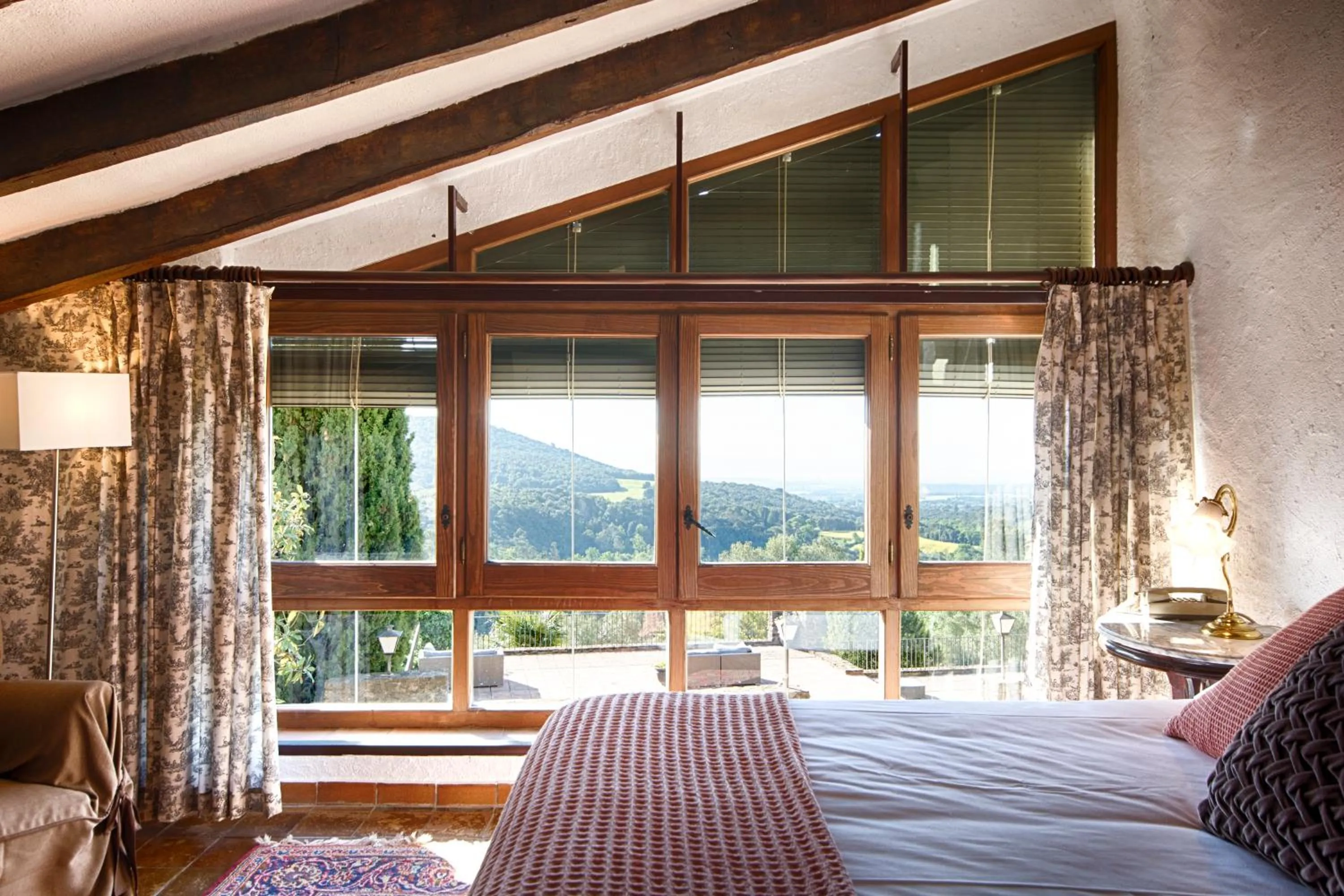 Bedroom, Bed in Masia Can Pou