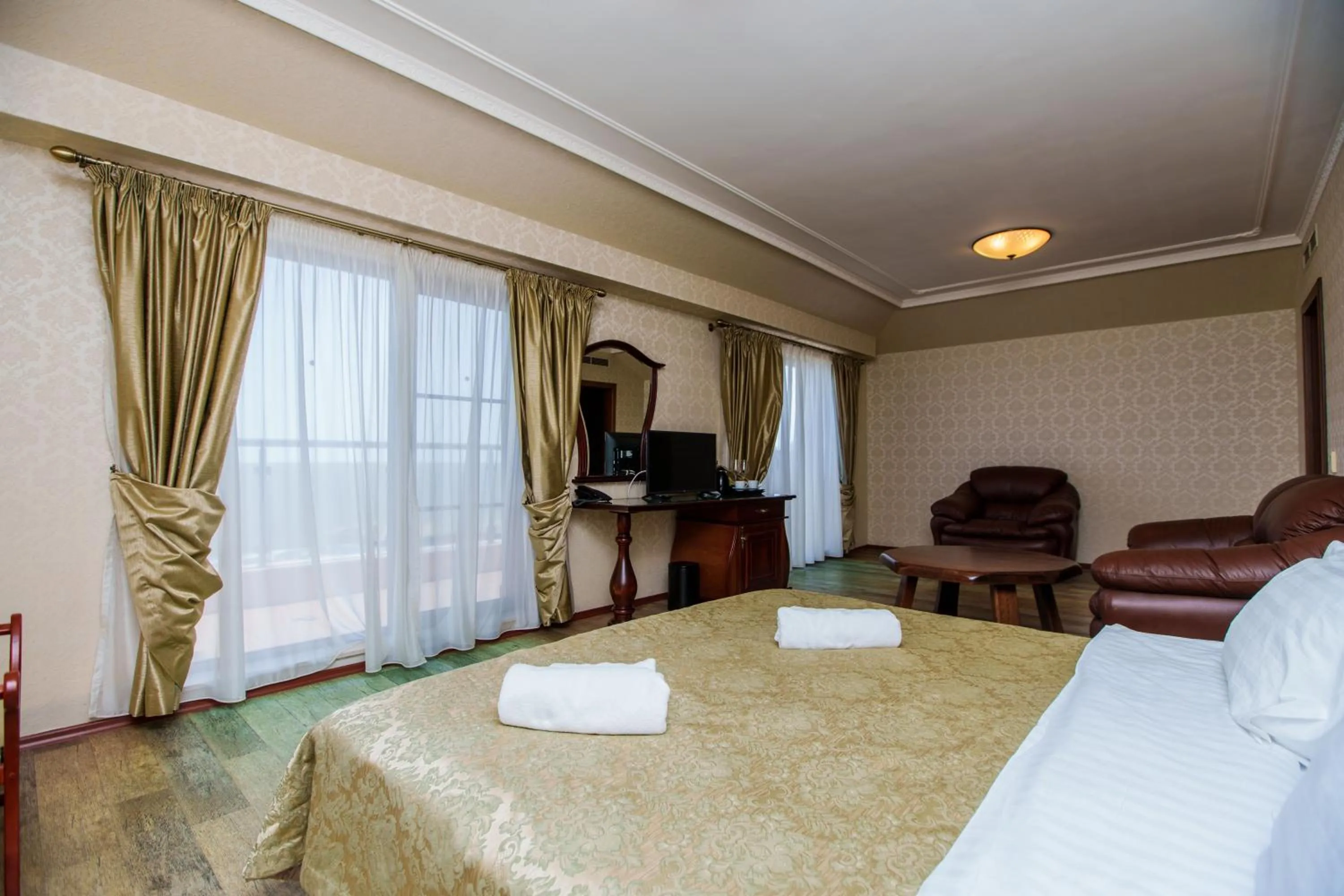 Bed in Aqua View SPA Boutique Hotel