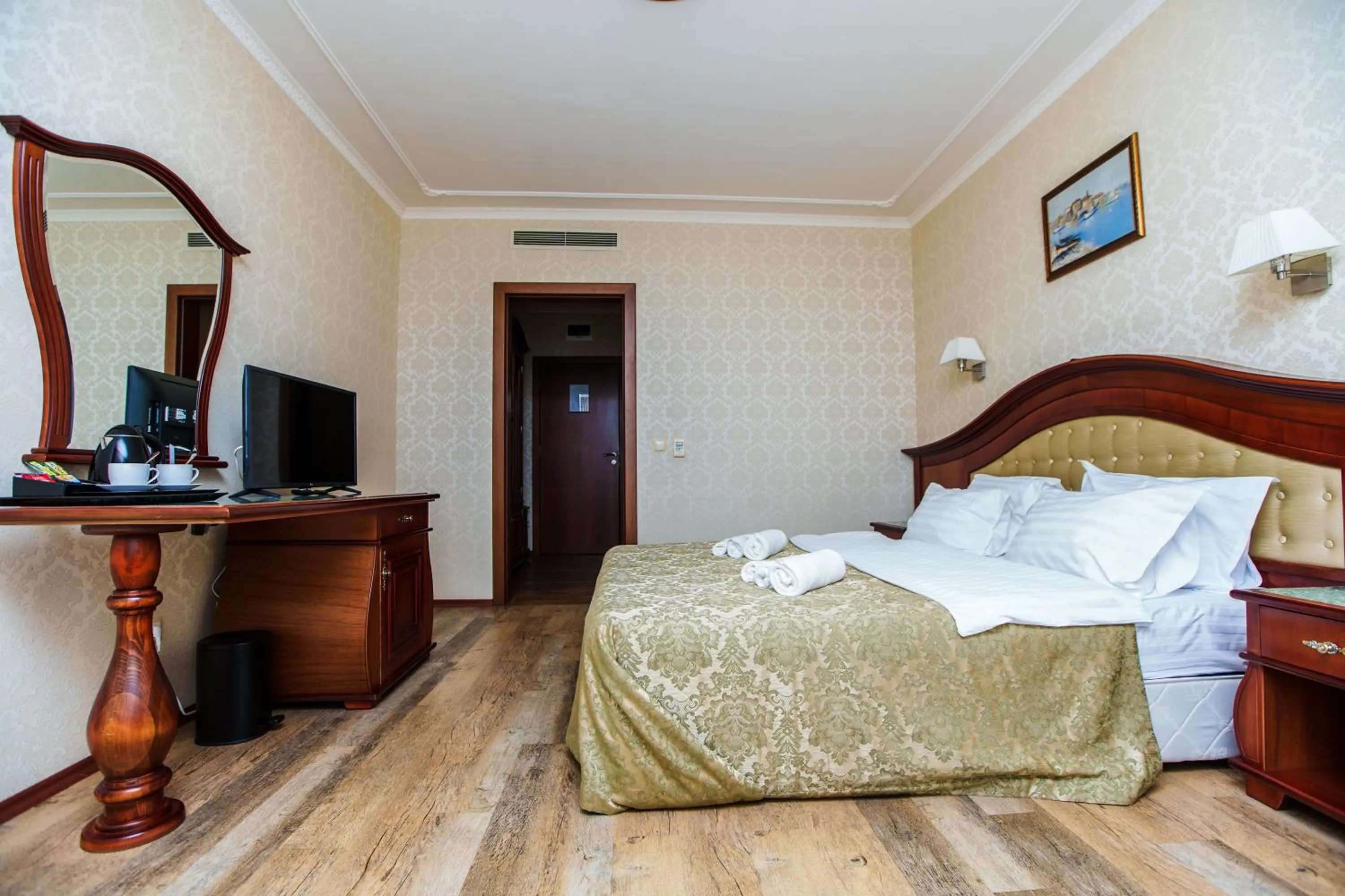 Bed in Aqua View SPA Boutique Hotel