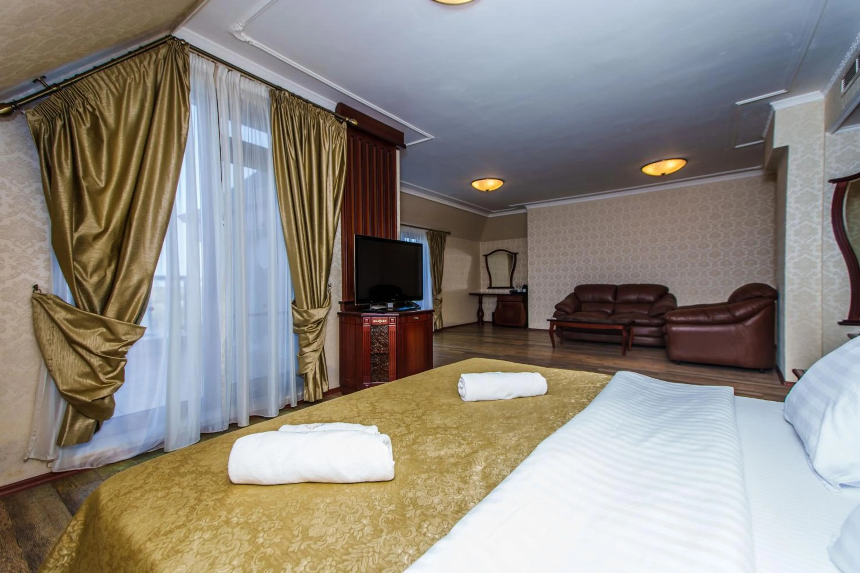 Bed in Aqua View SPA Boutique Hotel