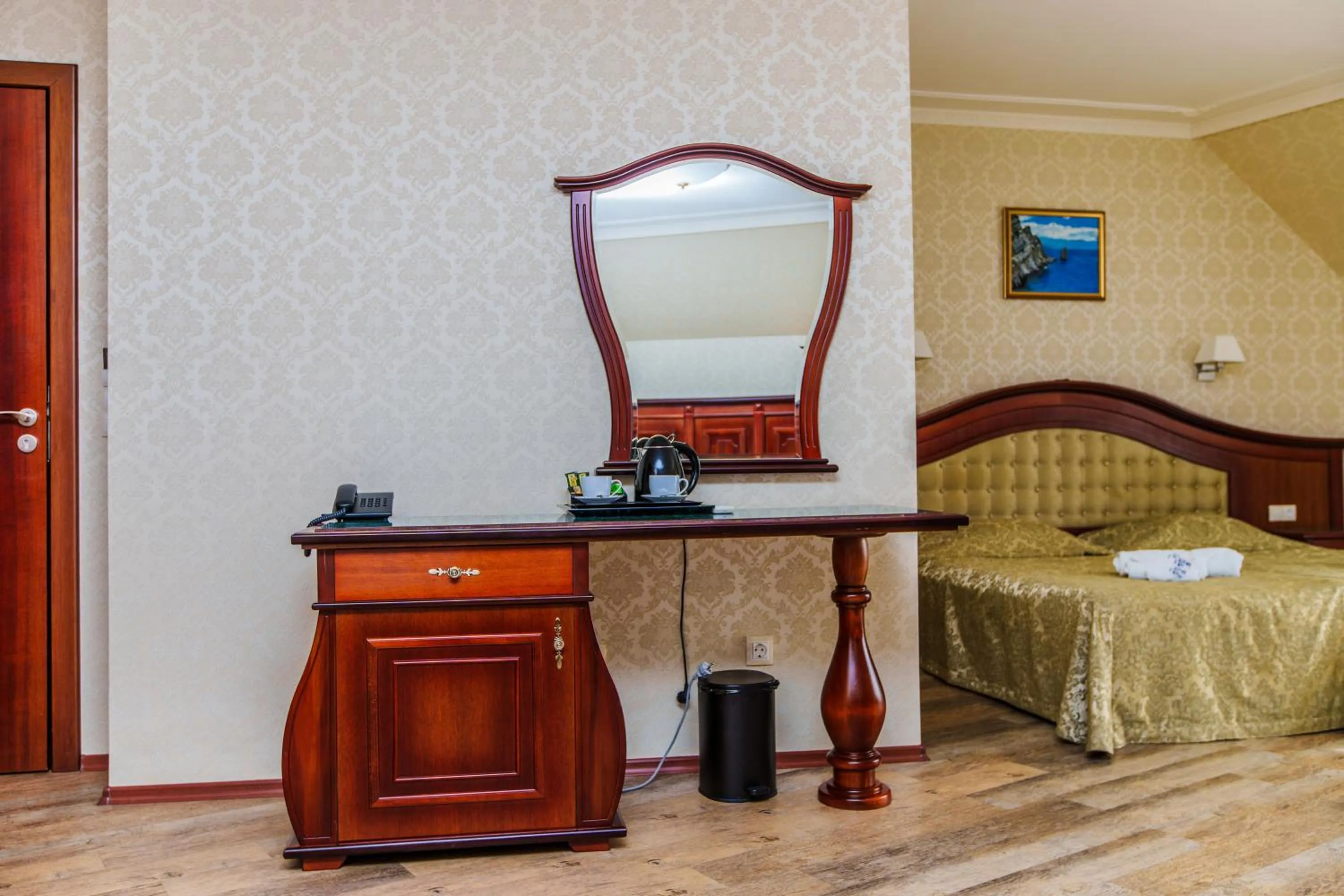 Bed in Aqua View SPA Boutique Hotel