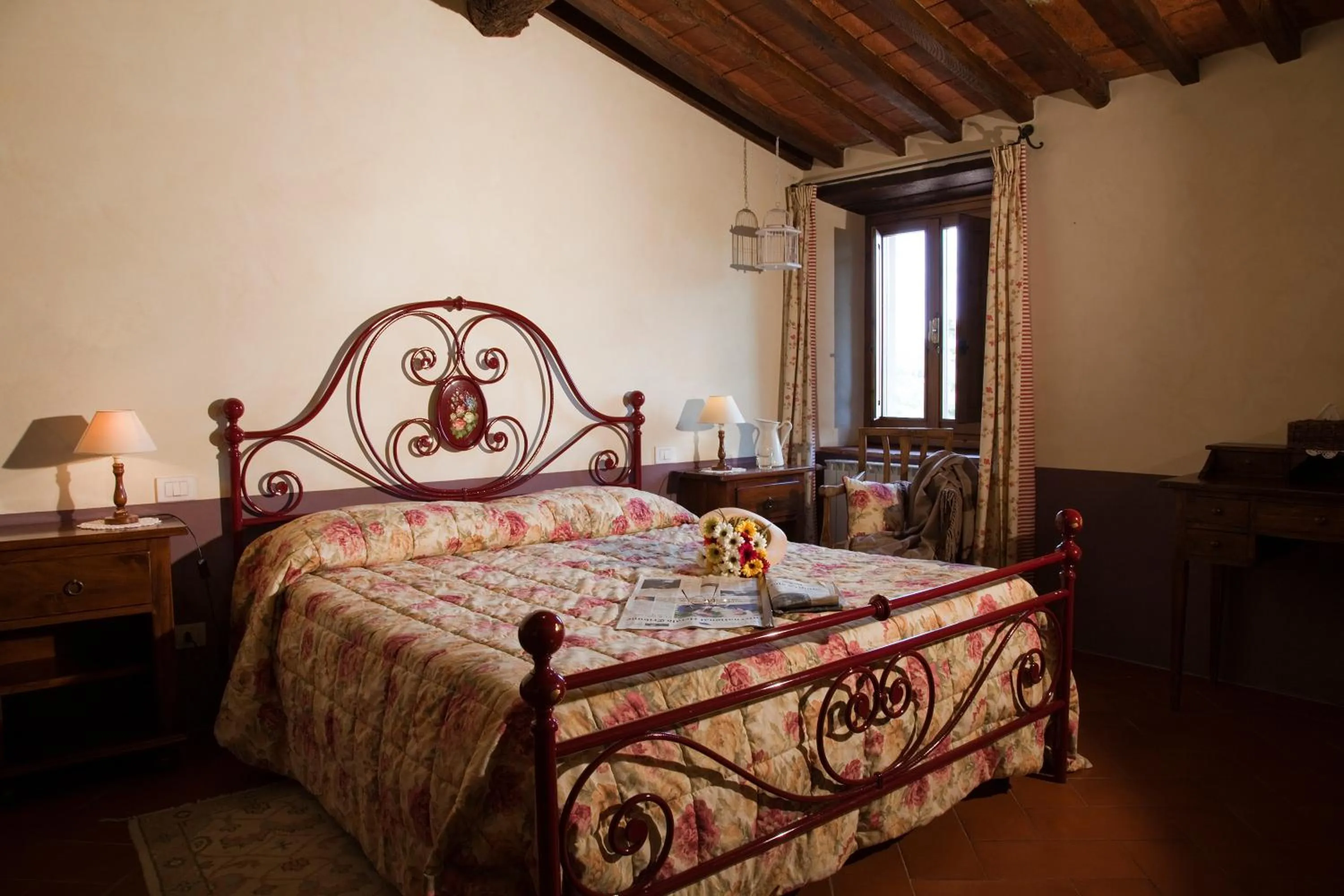Bed in Florence Winery AgriResort - Fattoria Lavacchio