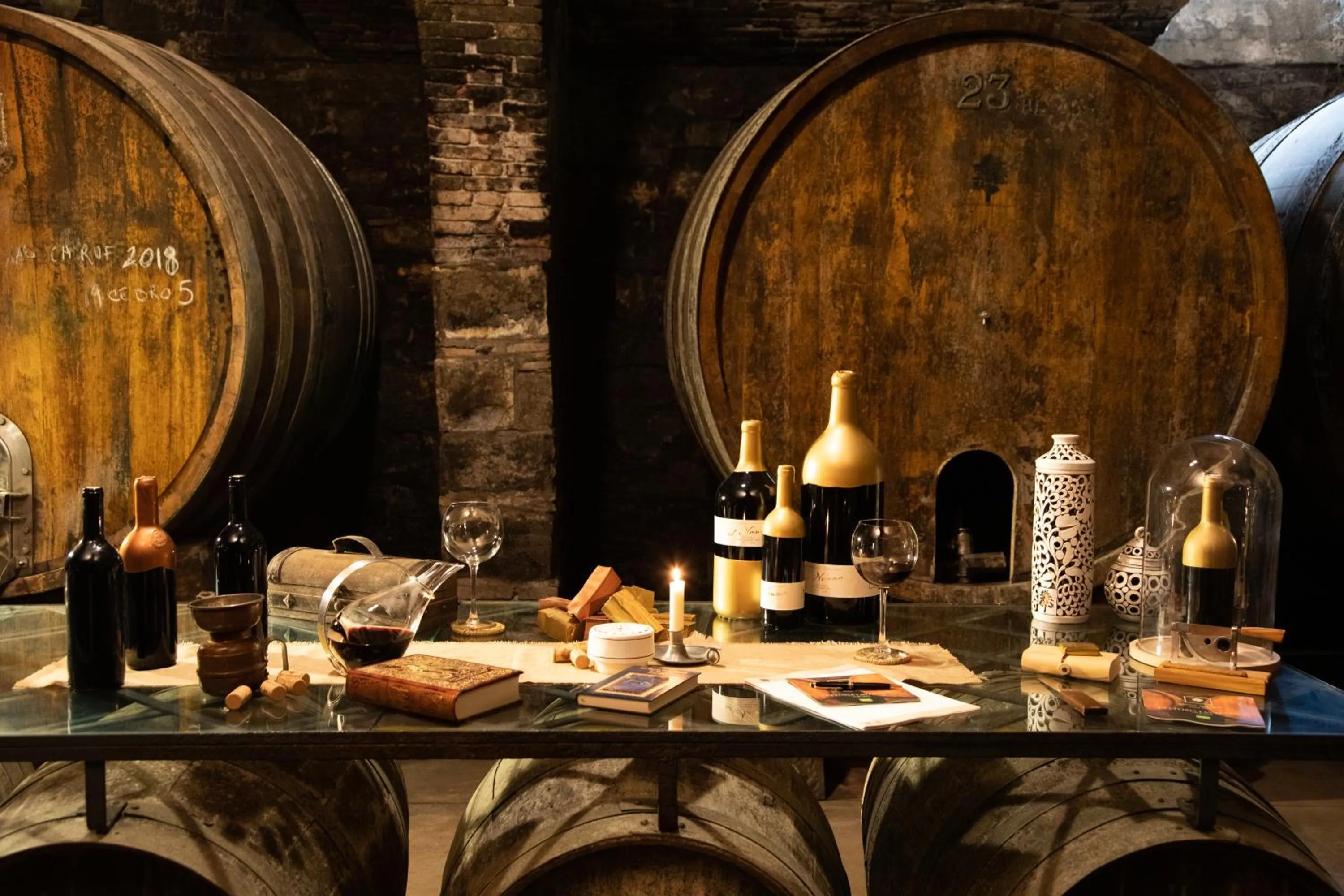 Bird's eye view in Florence Winery AgriResort - Fattoria Lavacchio