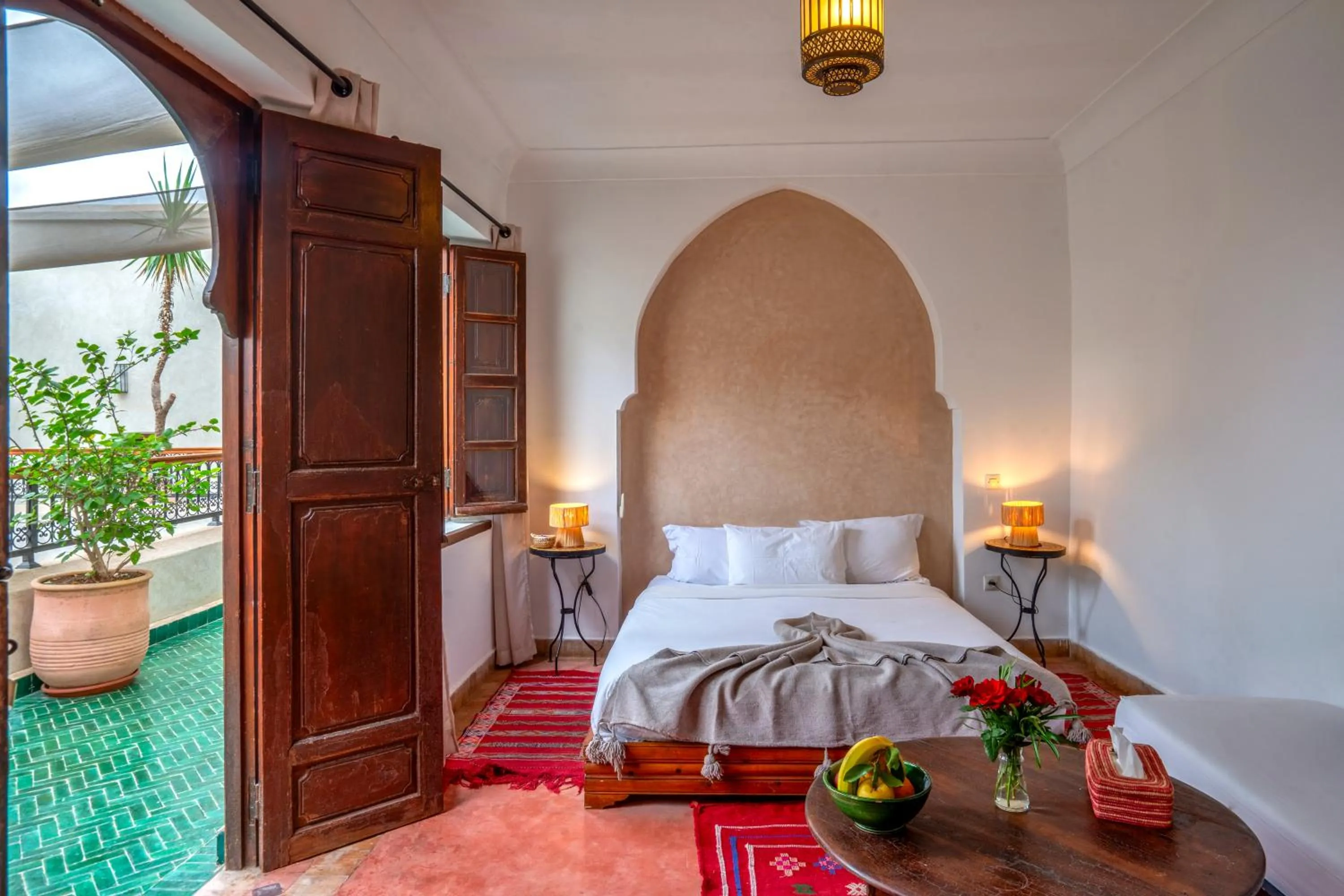 Bed in Riad Nora