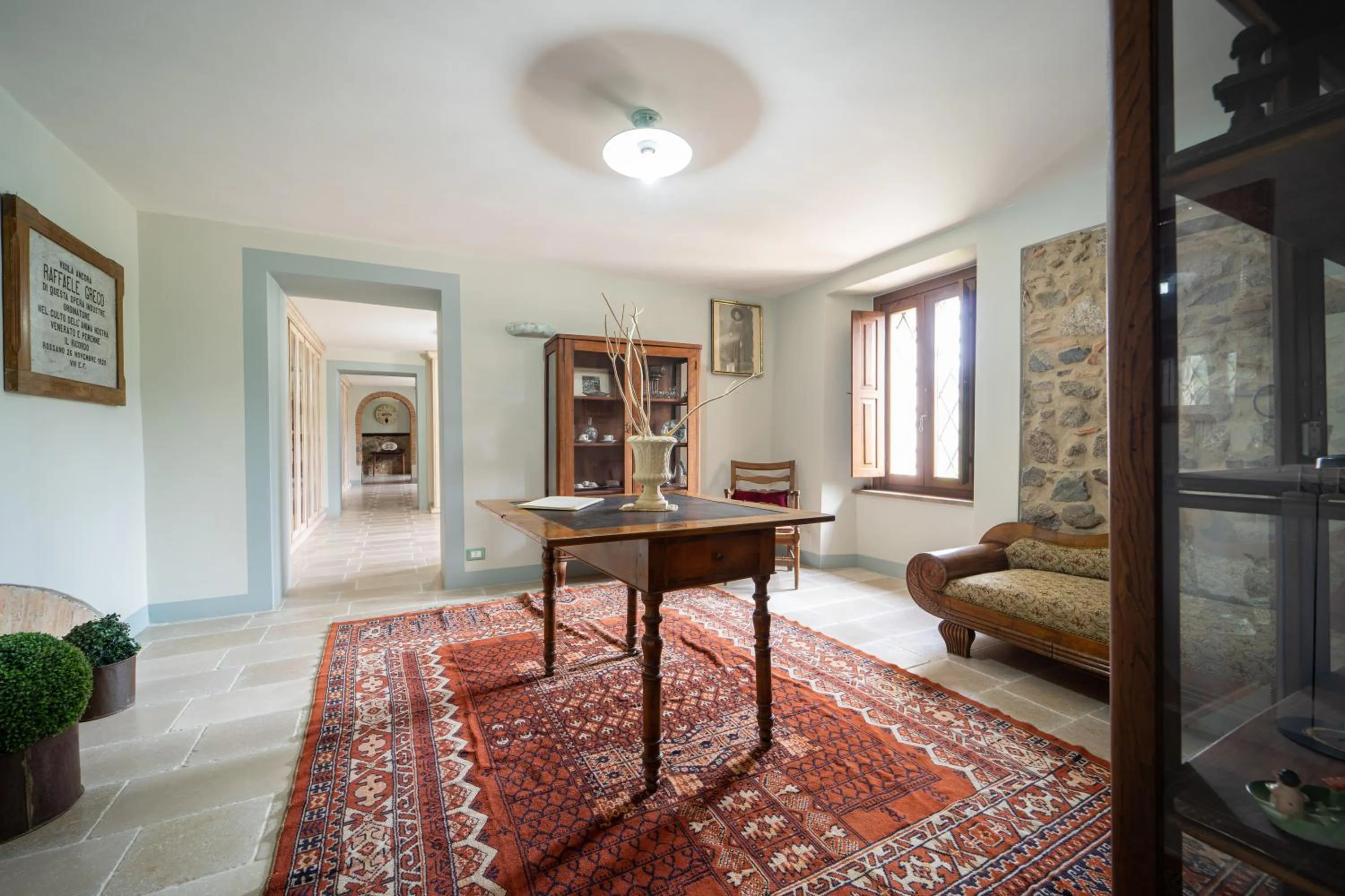 Library in Tenuta Ciminata Greco