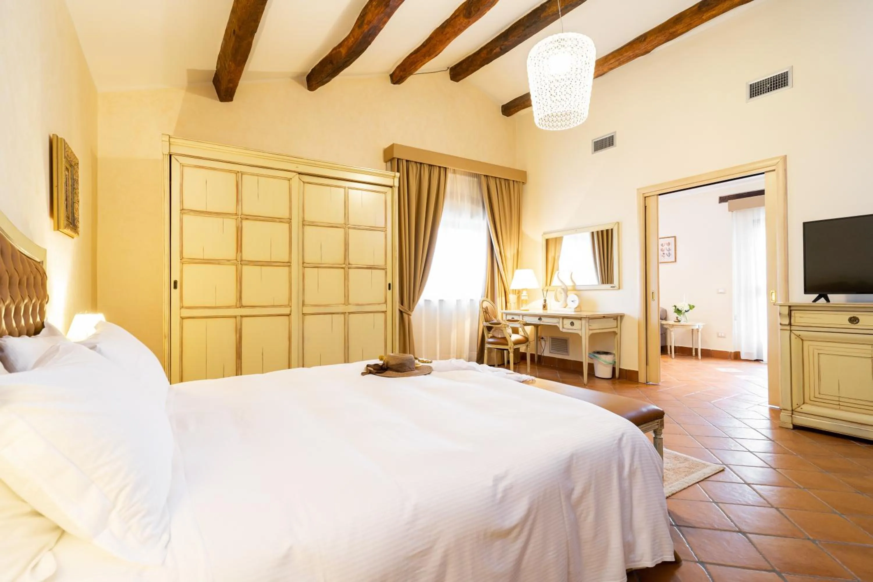 Bedroom, Bed in Tenuta Ciminata Greco