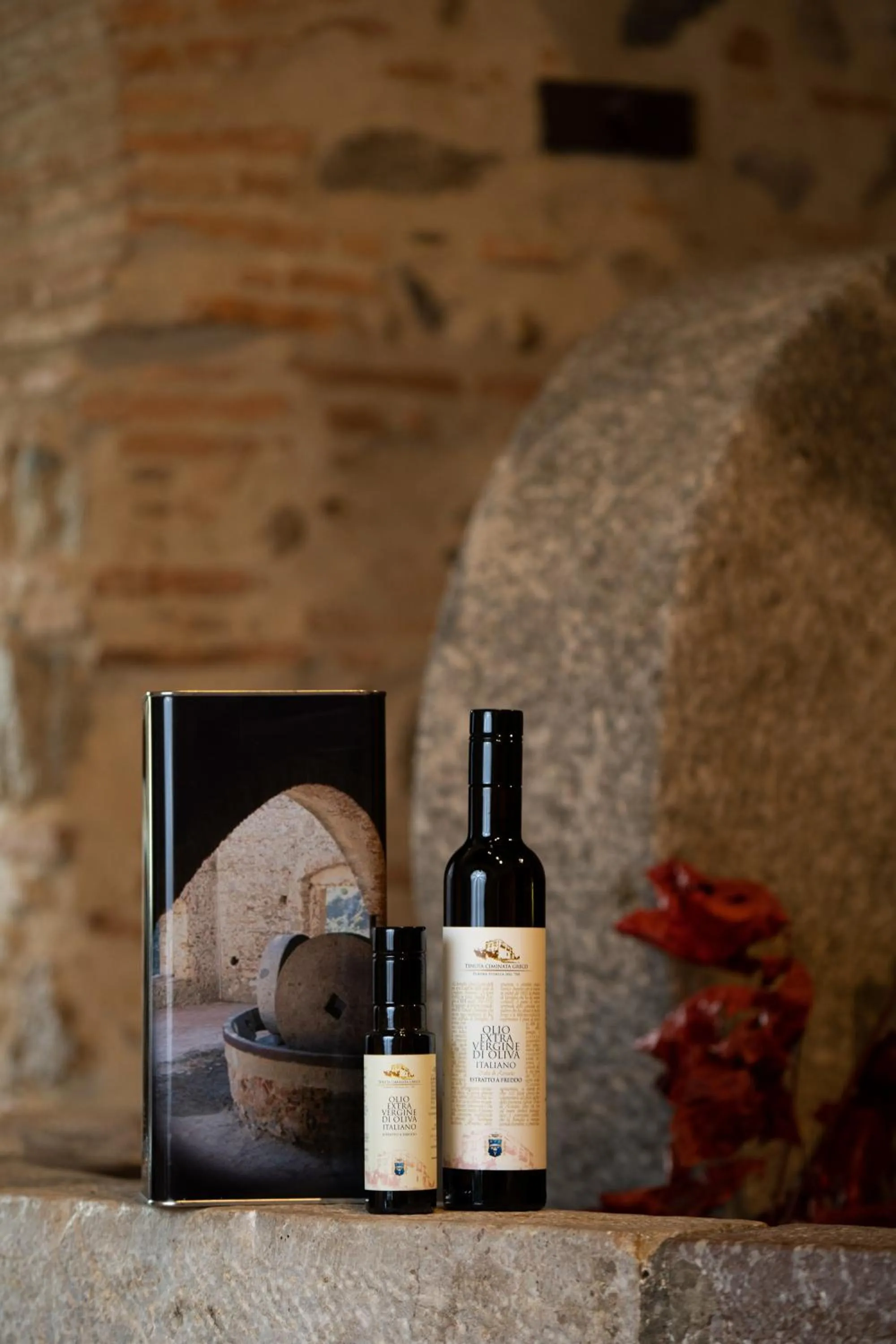 Decorative detail in Tenuta Ciminata Greco