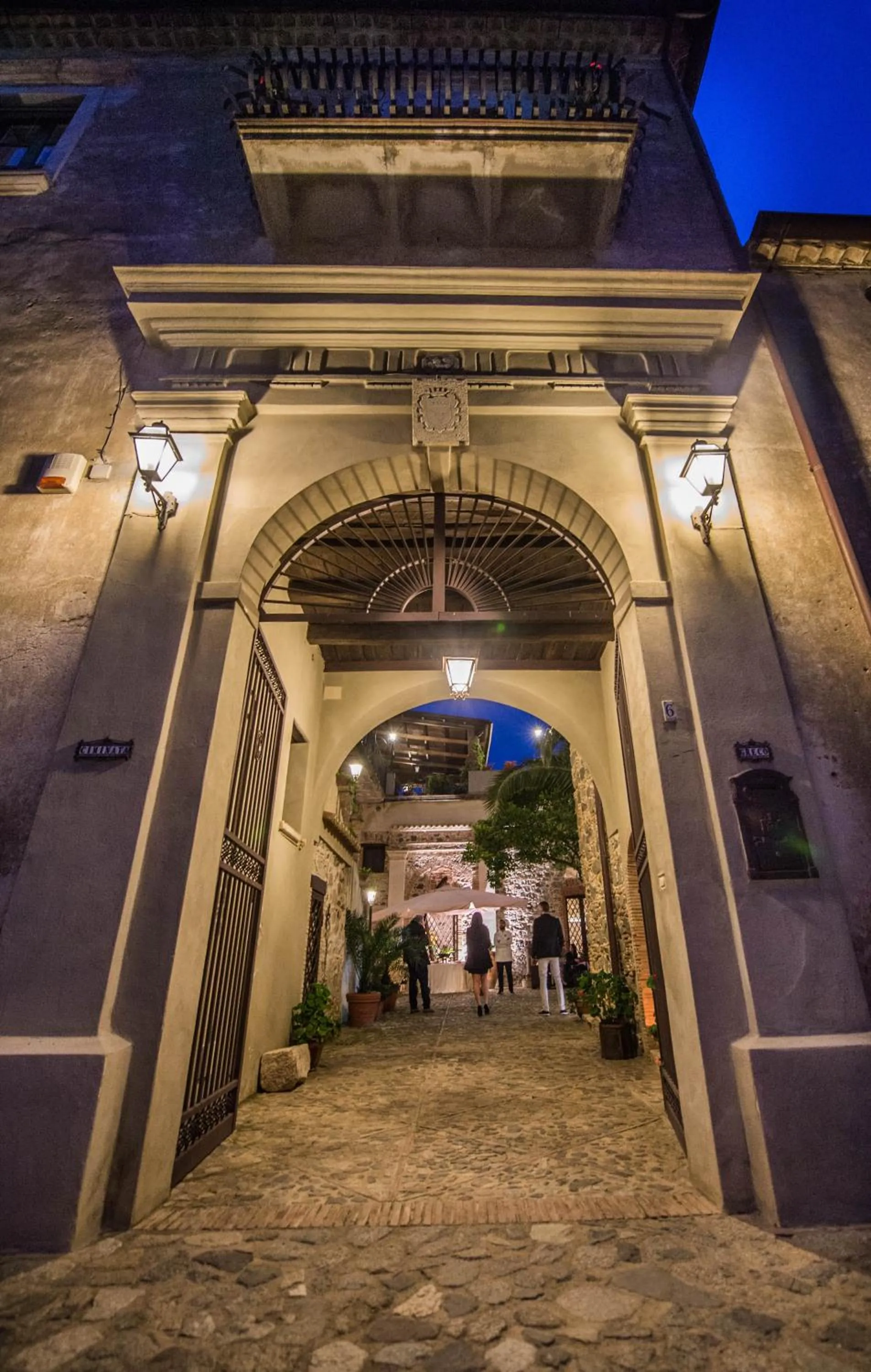 Facade/entrance in Tenuta Ciminata Greco
