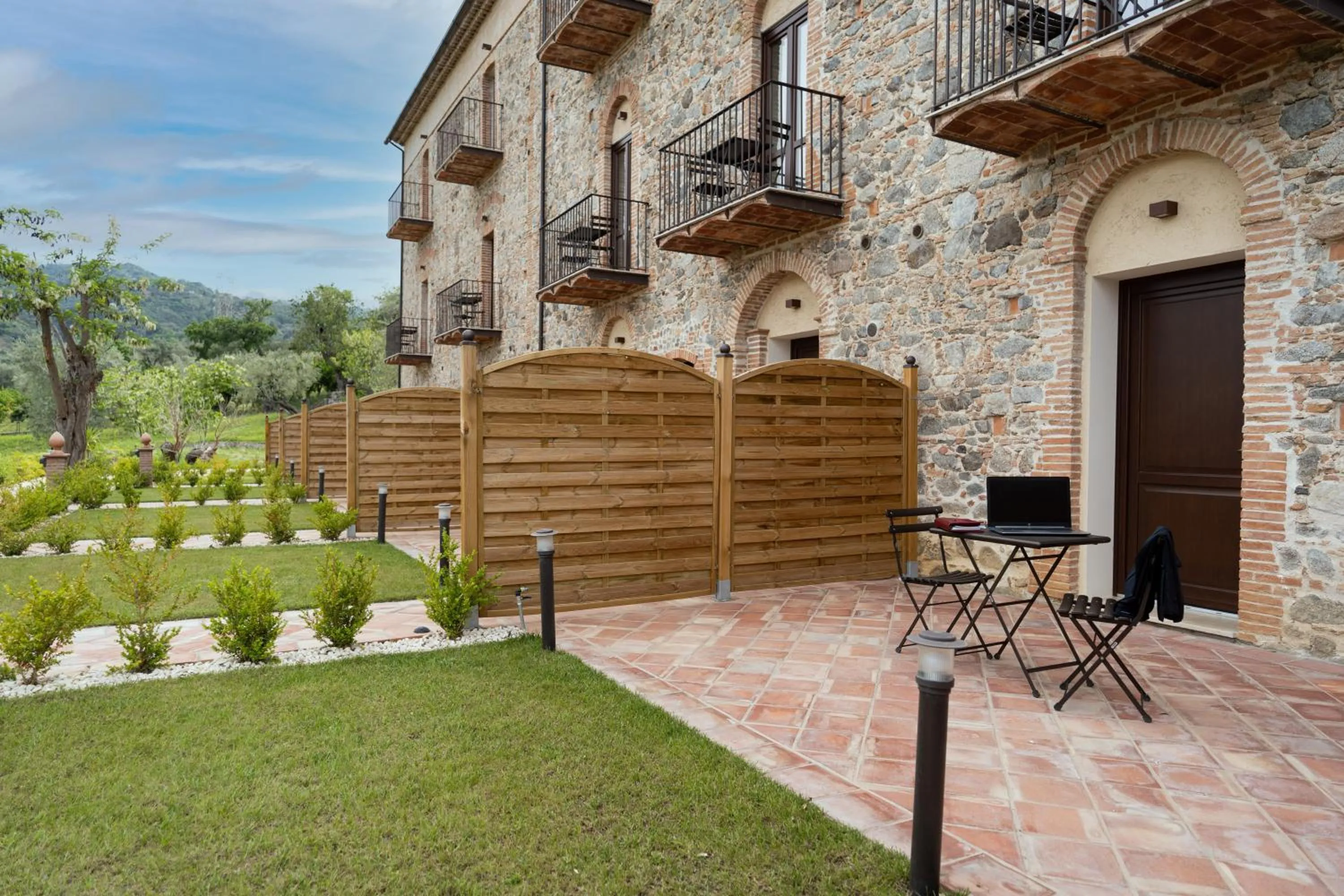 Garden in Tenuta Ciminata Greco