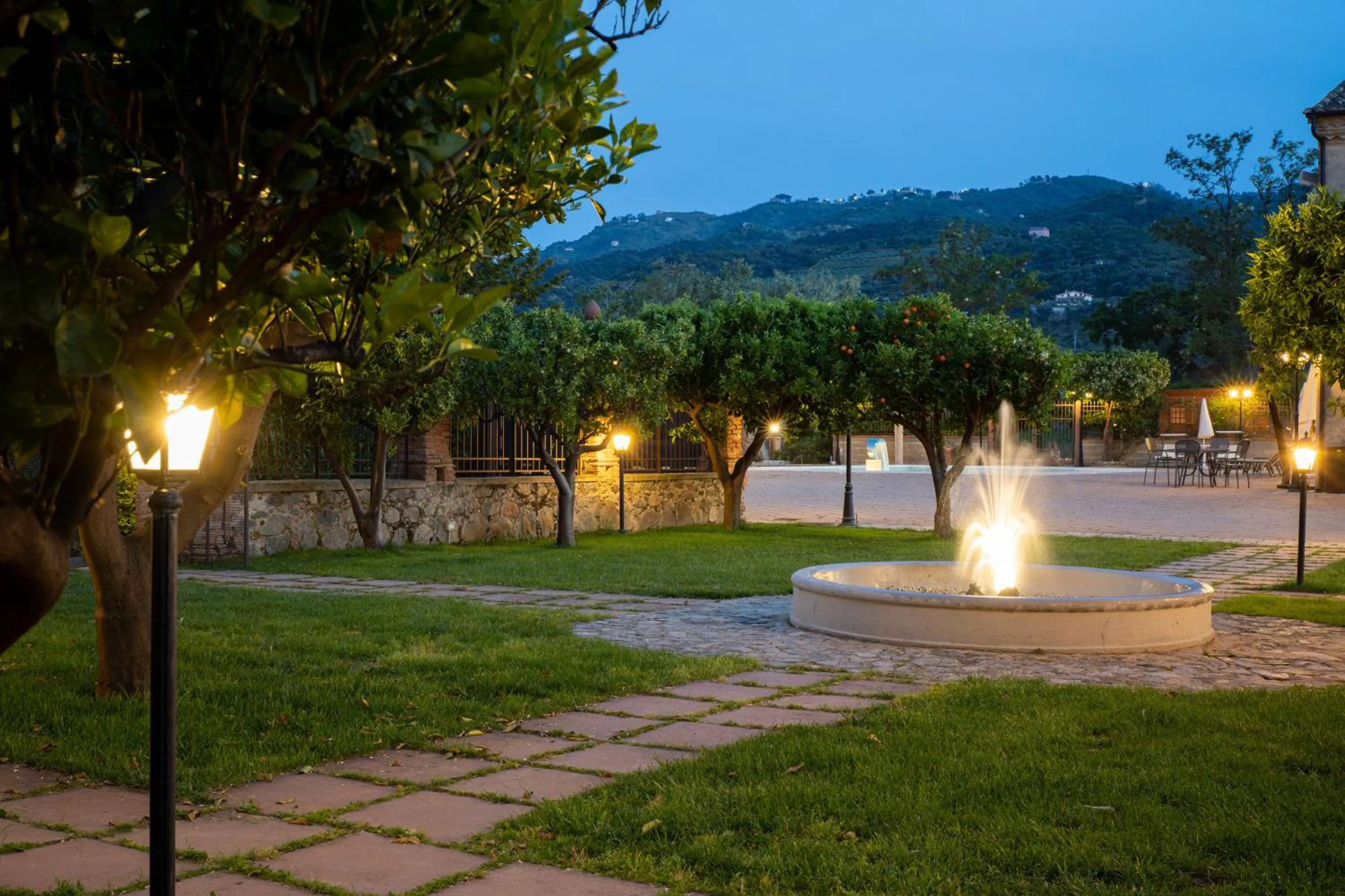 Garden in Tenuta Ciminata Greco