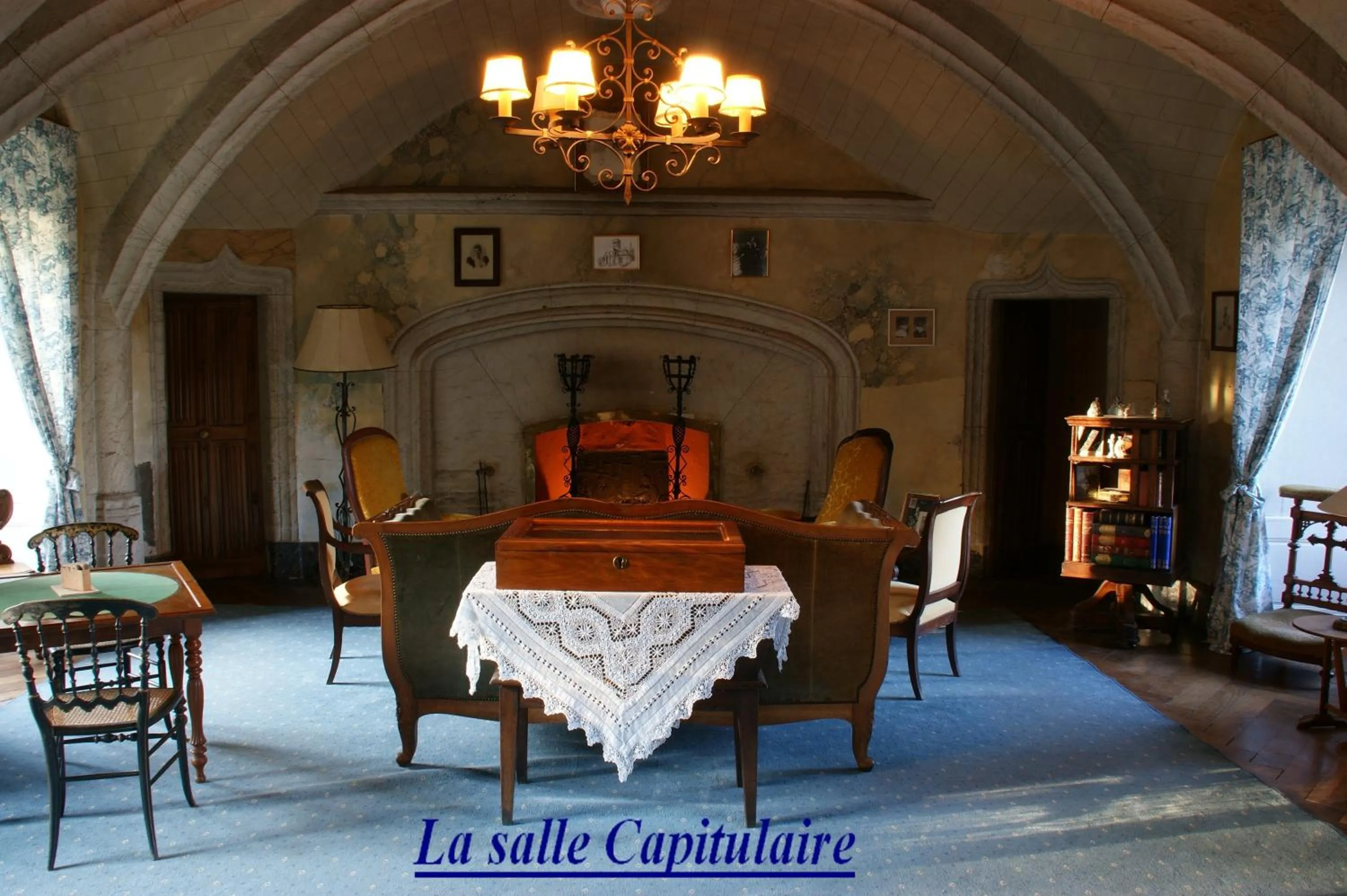Living room in Château des Martinanches