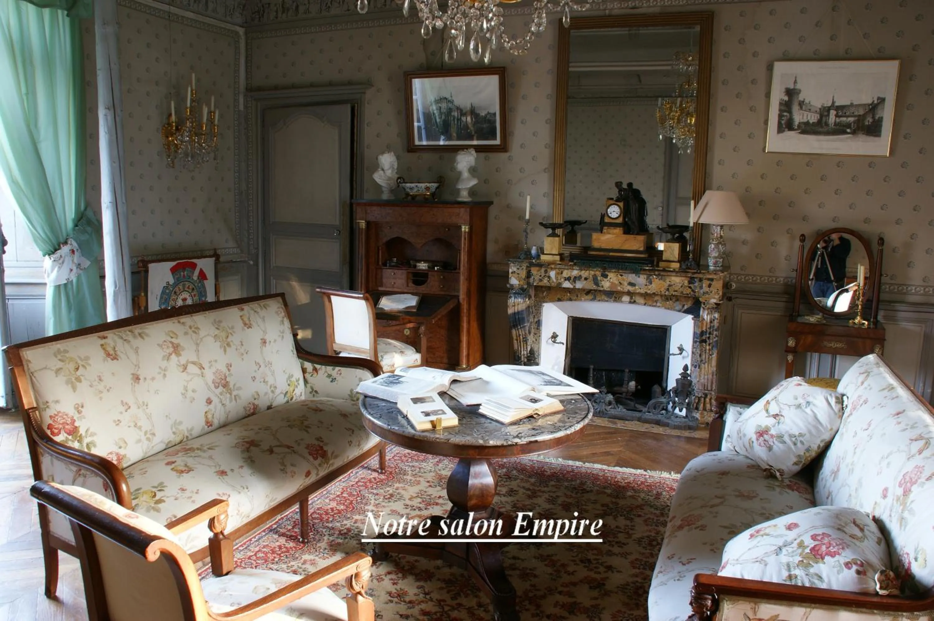 Living room in Château des Martinanches