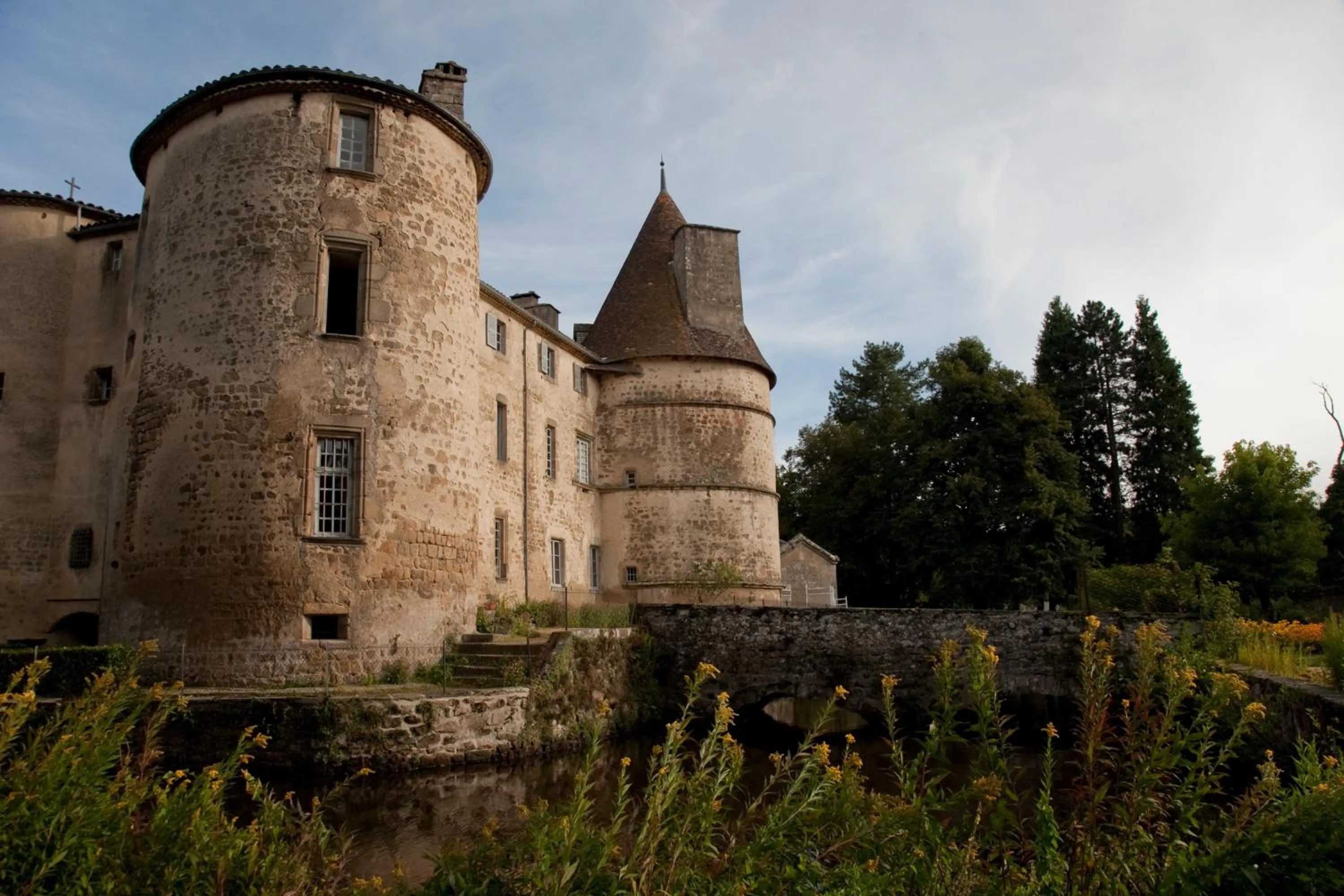 Facade/entrance in Château des Martinanches