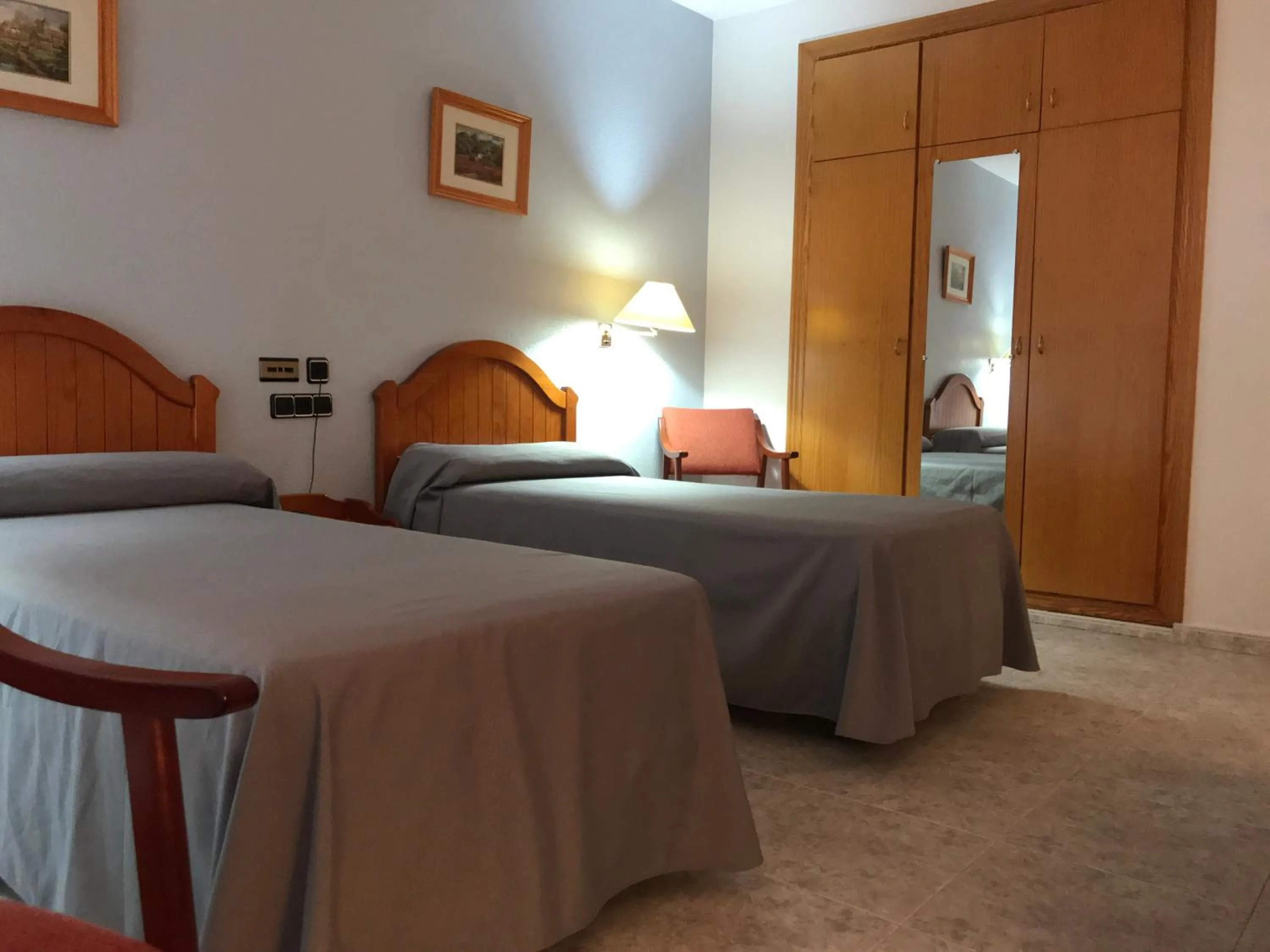 Bed in Hospedium Hotel Twist