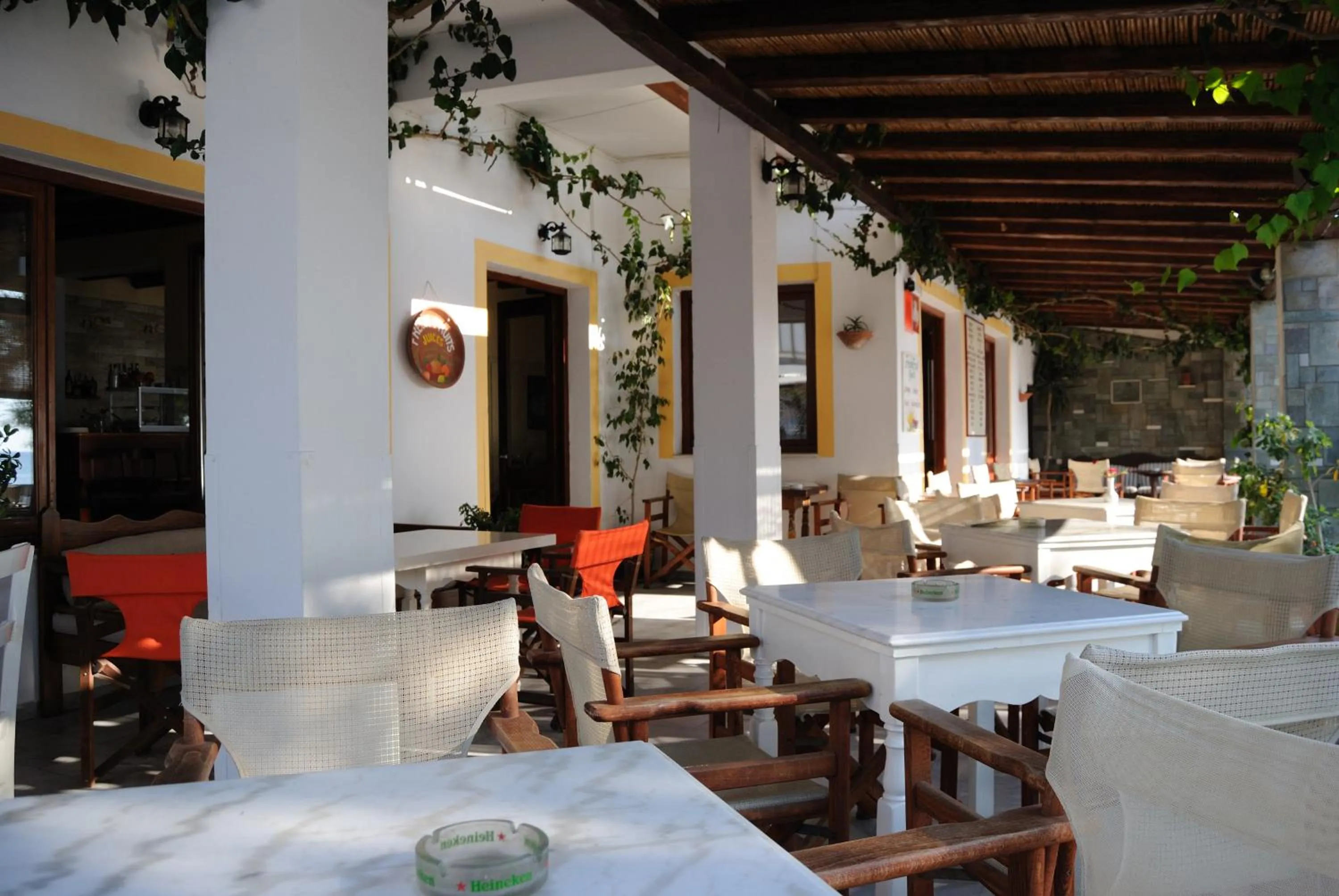 Patio in Hotel Zannet