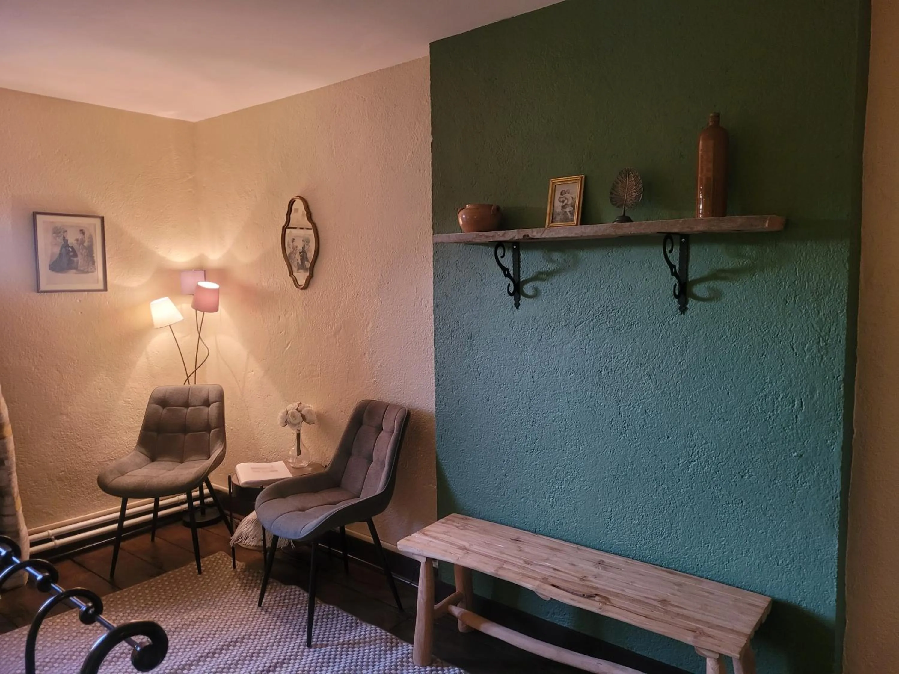 Seating area in Chambre d'hôtes Le Puy Maury