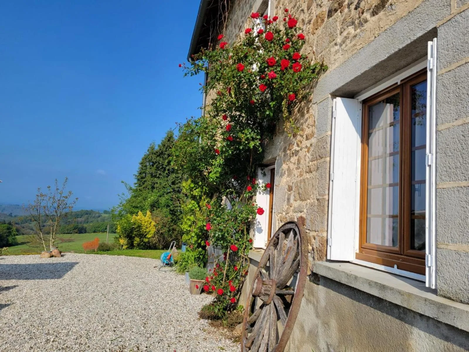 Balcony/Terrace in Chambre d'hôtes Le Puy Maury